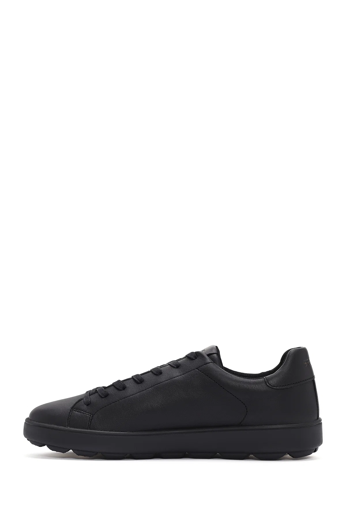 Geox Erkek Siyah Spherica Bağcıklı Deri Sneaker - Image 2