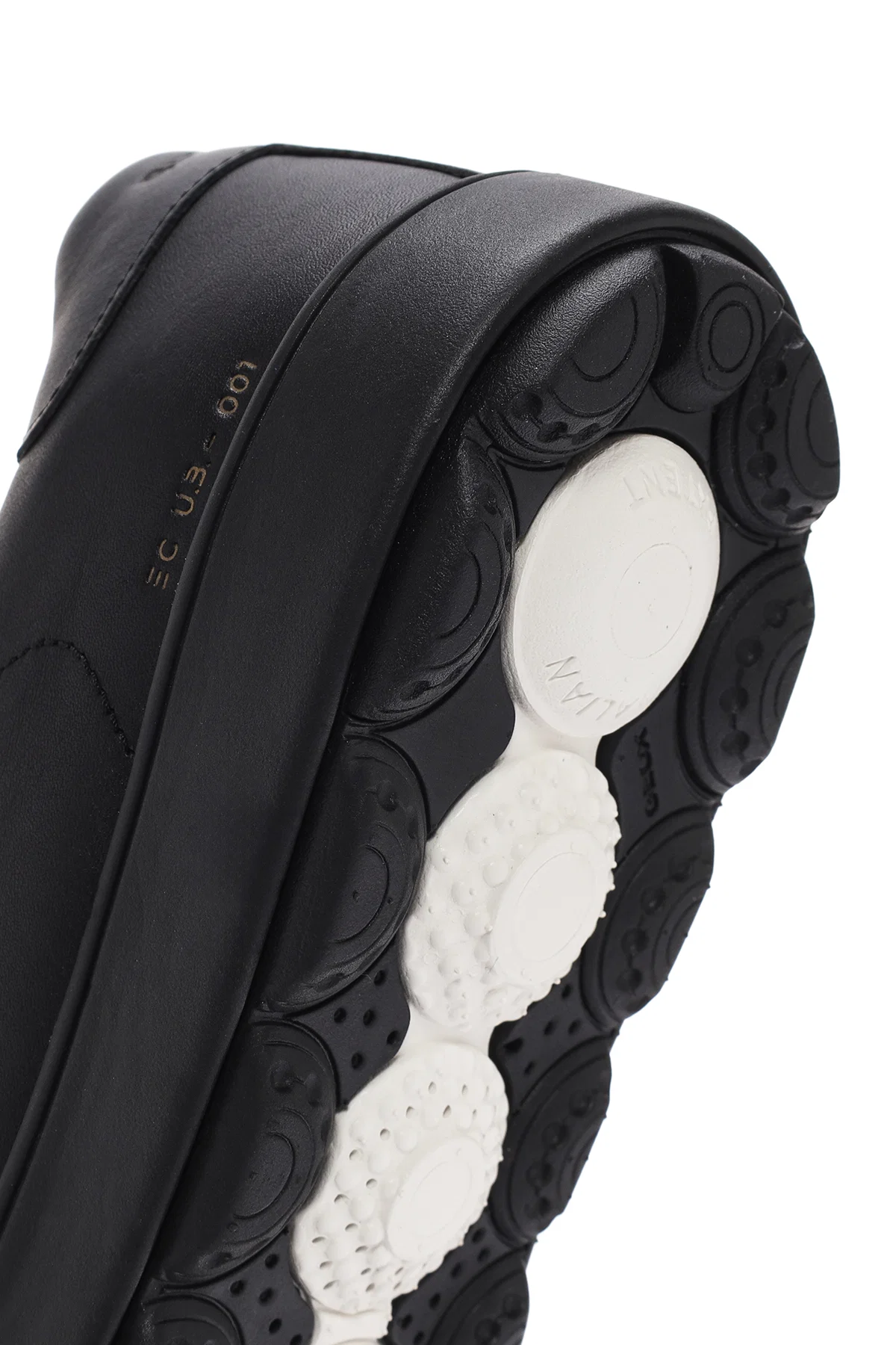 Geox Erkek Siyah Spherica Bağcıklı Deri Sneaker - Image 8