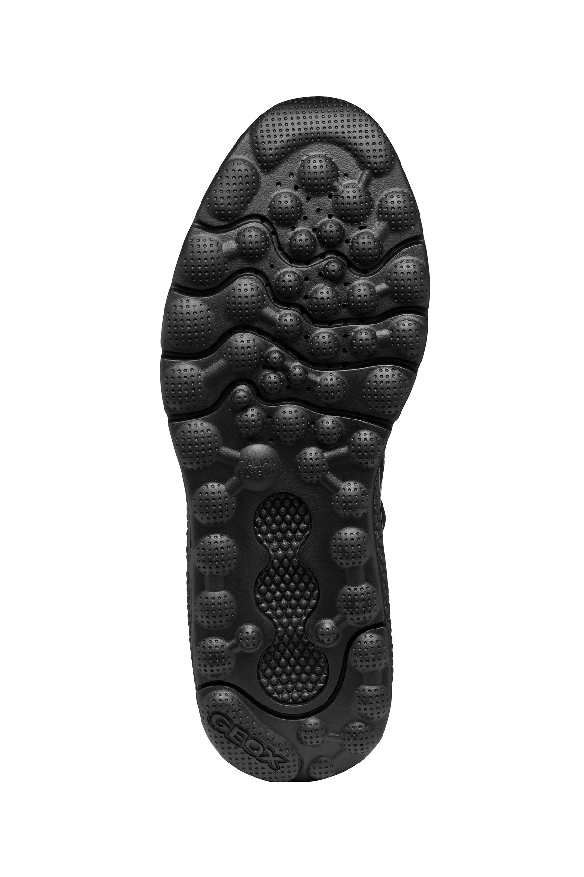 Geox Erkek Siyah Spherica Bağcıklı Deri Sneaker - Image 9