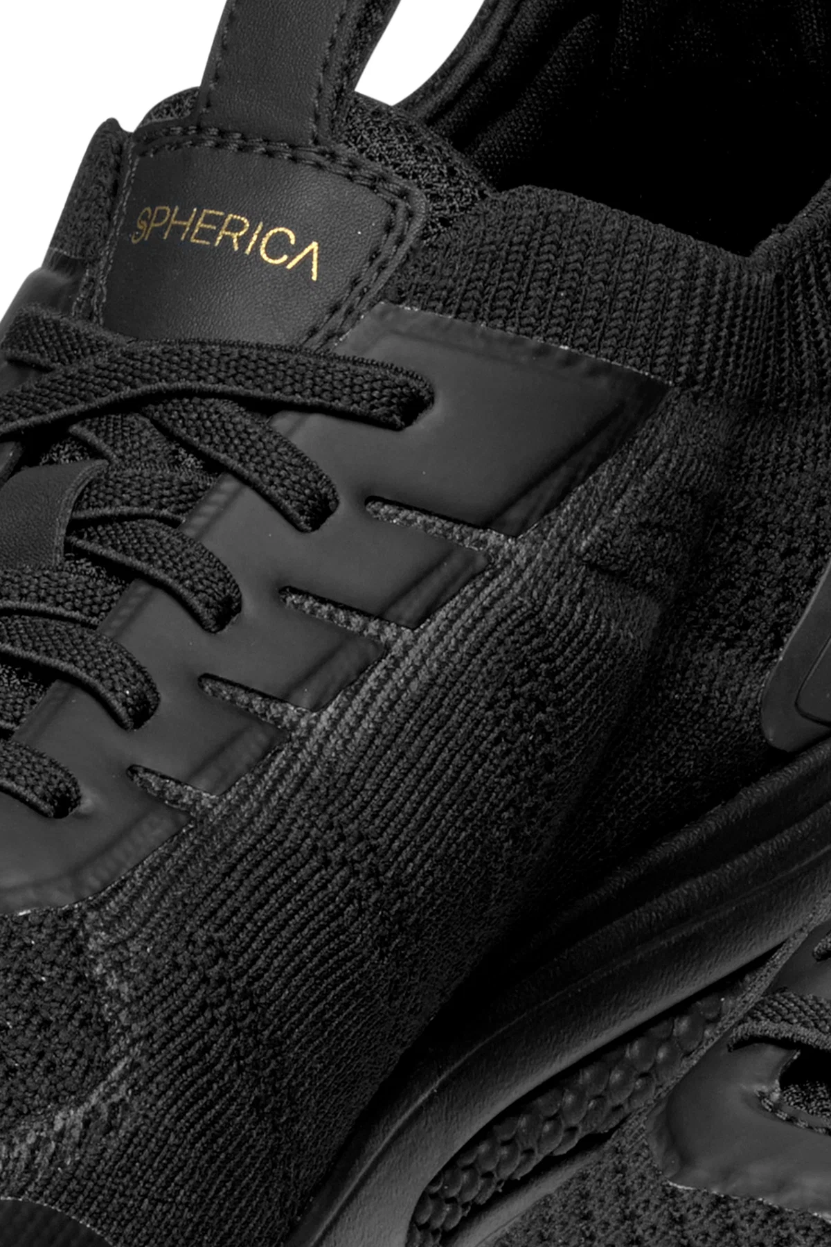 Geox Erkek Siyah Spherica Bağcıklı Deri Sneaker - Image 10