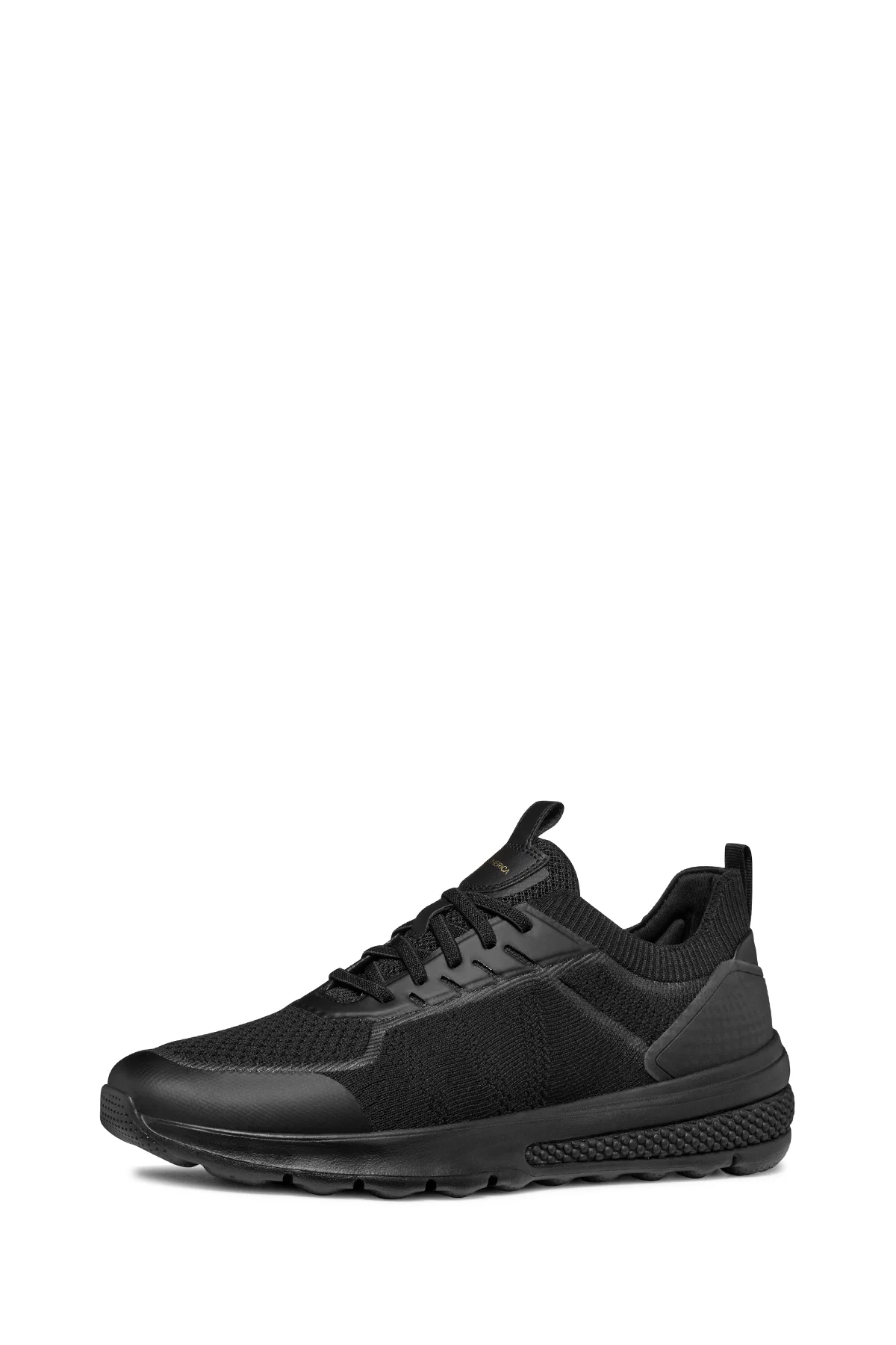 Geox Erkek Siyah Spherica Bağcıklı Deri Sneaker - Image 2