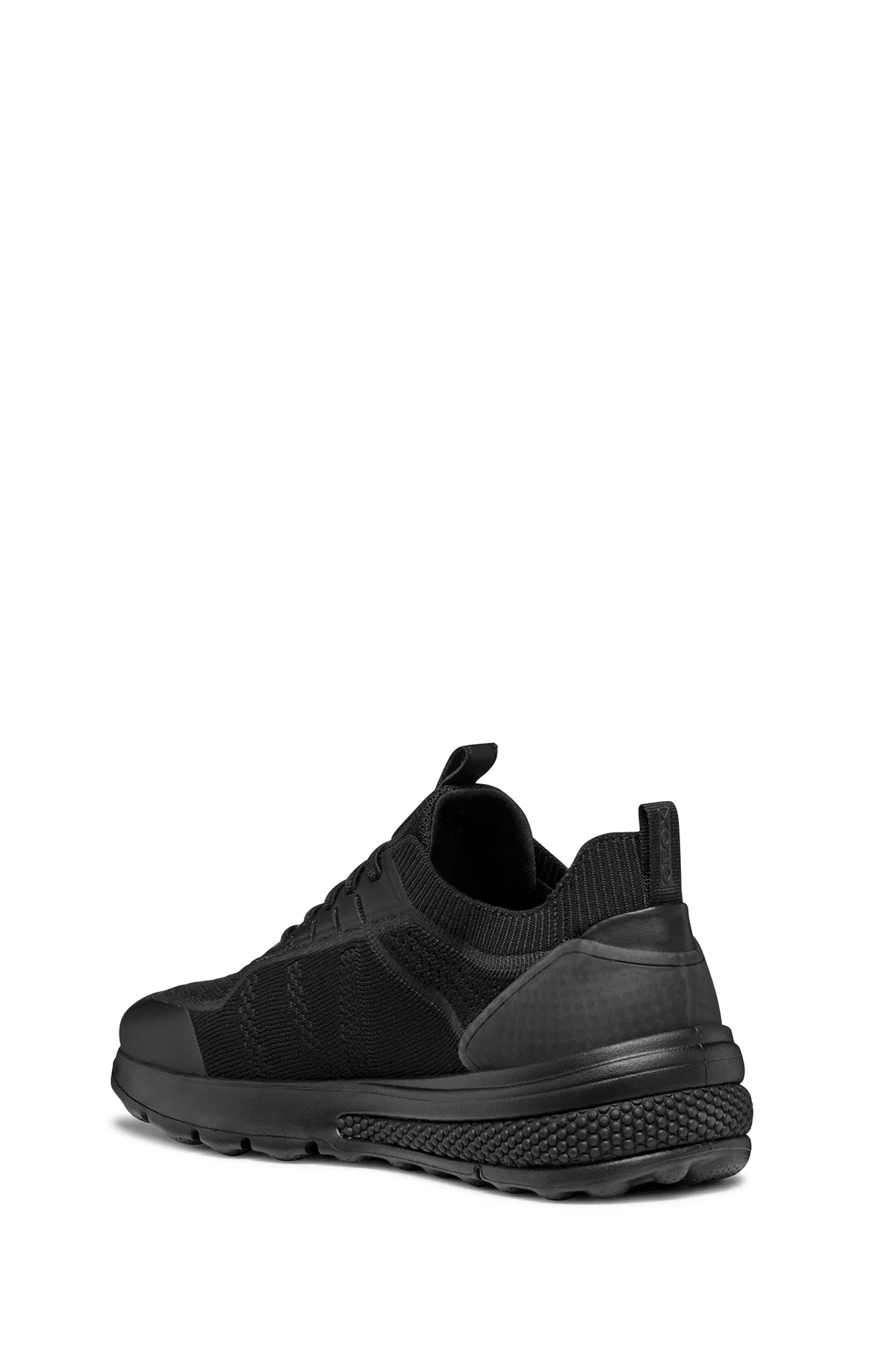 Geox Erkek Siyah Spherica Bağcıklı Deri Sneaker - Image 6