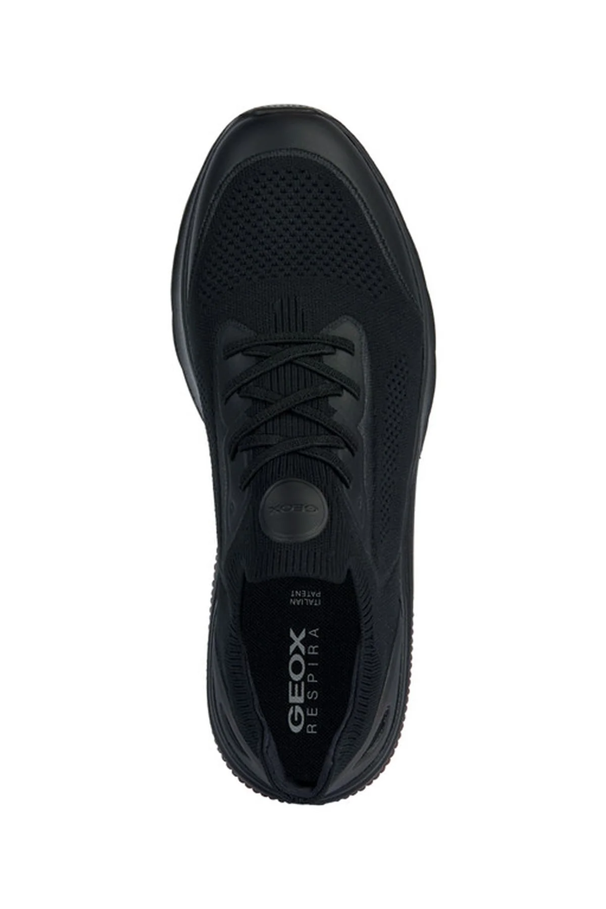 Geox Erkek Siyah Spherica Bağcıklı Kalın Tabanlı Sneaker - Image 5