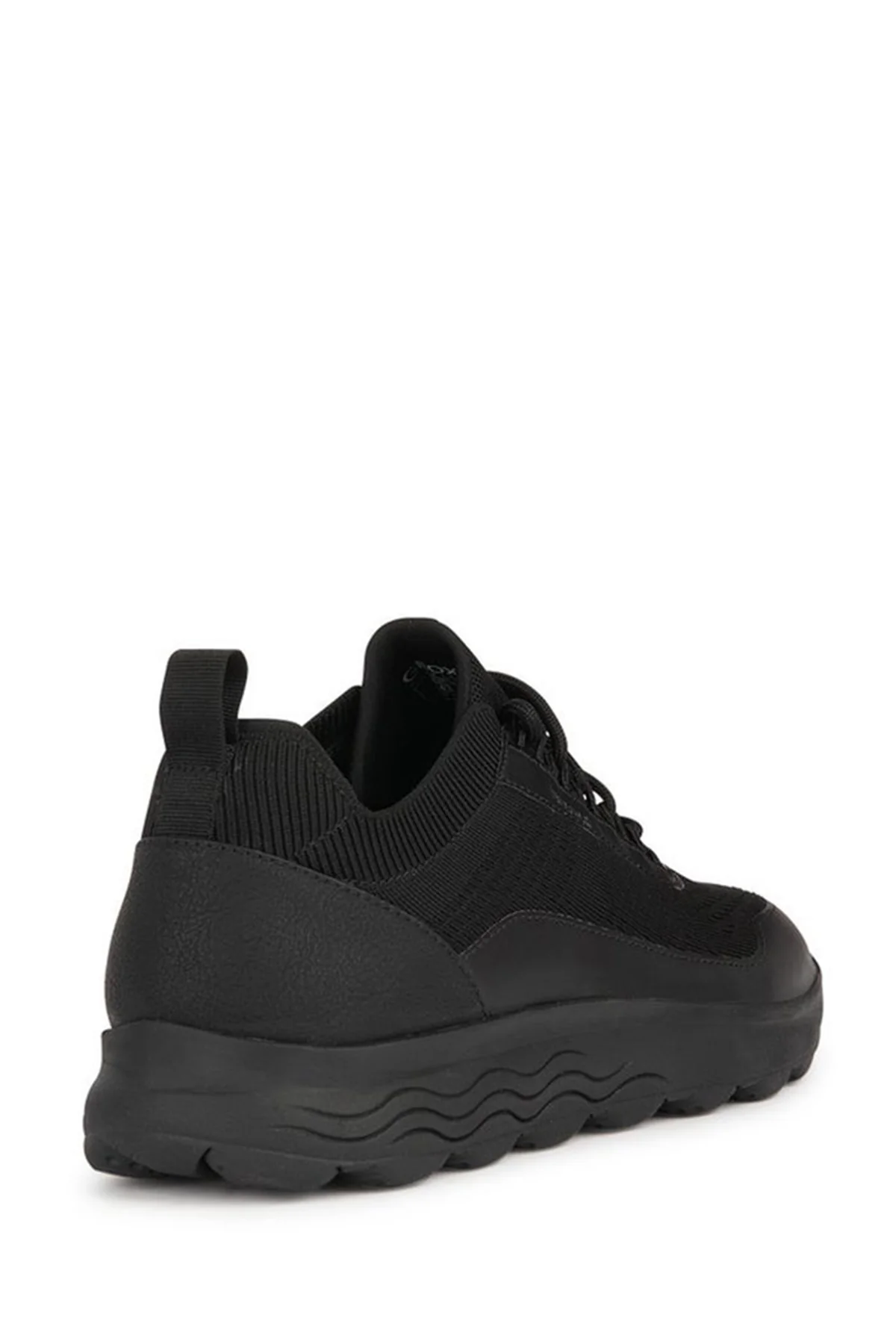 Geox Erkek Siyah Spherica Bağcıklı Kumaş Sneaker - Image 2