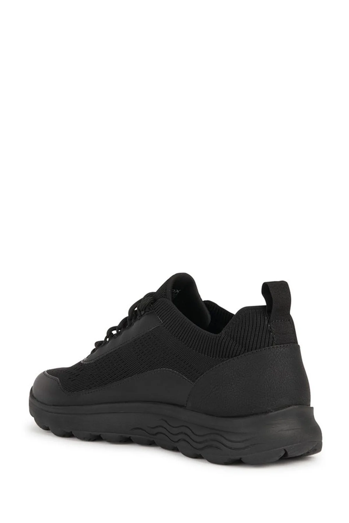 Geox Erkek Siyah Spherica Bağcıklı Kumaş Sneaker - Image 4