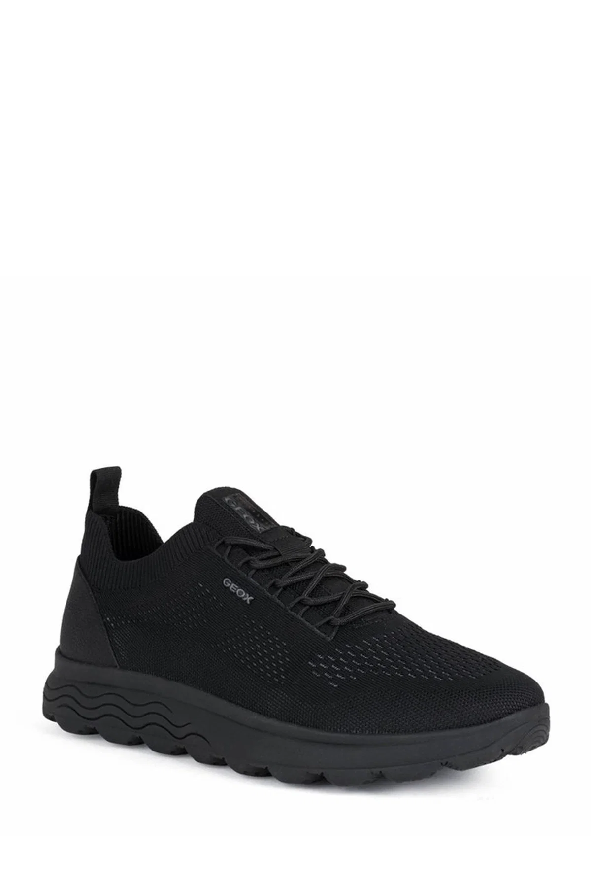 Geox Erkek Siyah Spherica Bağcıklı Sneaker - Image 3