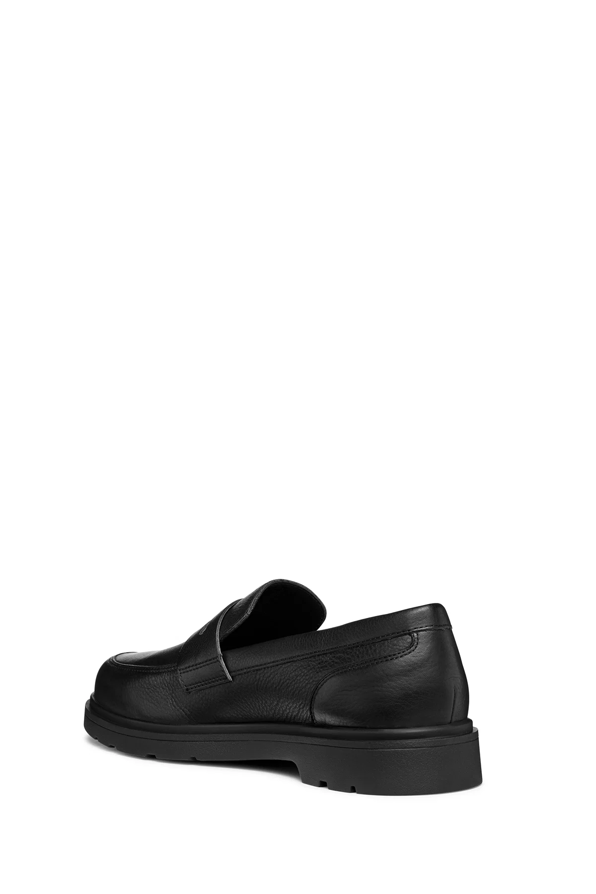 Geox Erkek Siyah Spherica Ec1 Deri Casual Loafer - Image 4