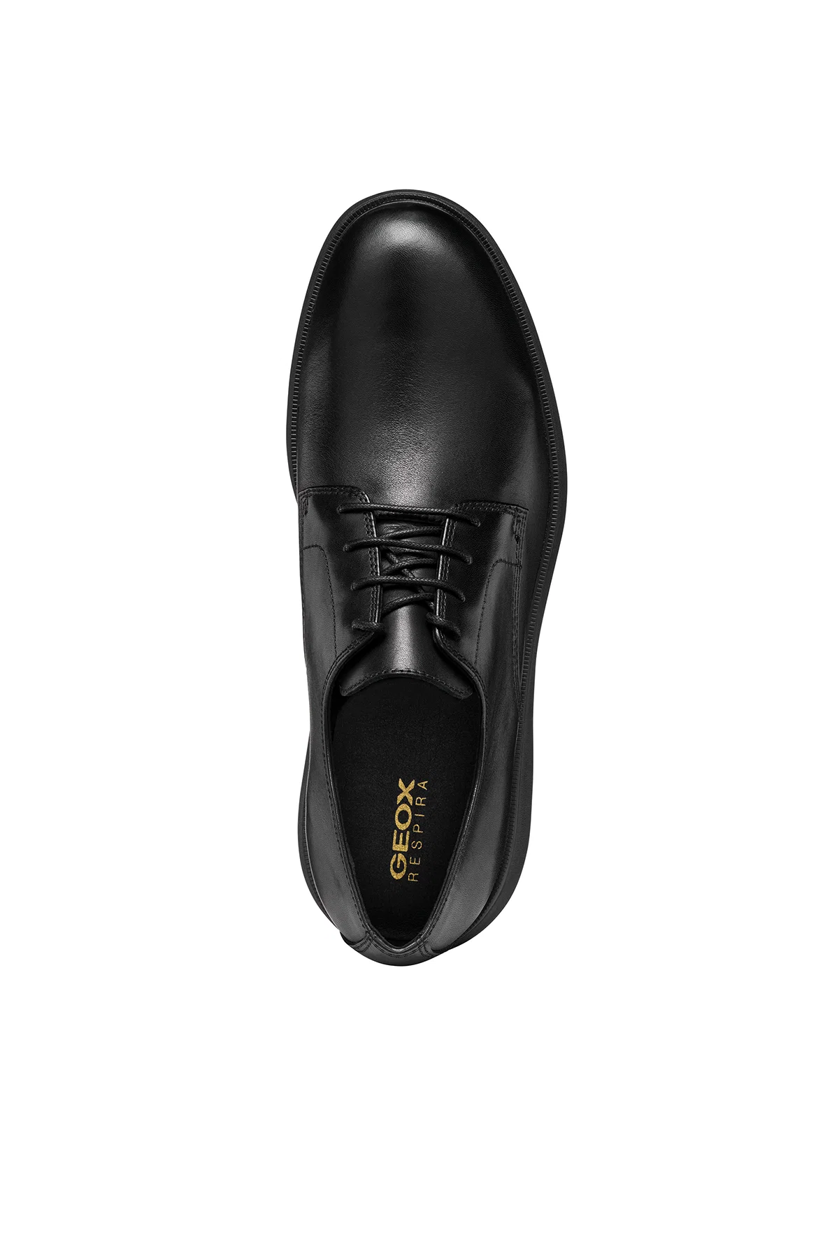Geox Erkek Siyah Spherica Ec10  Bağcıklı Deri Casual Ayakkabı - Image 5
