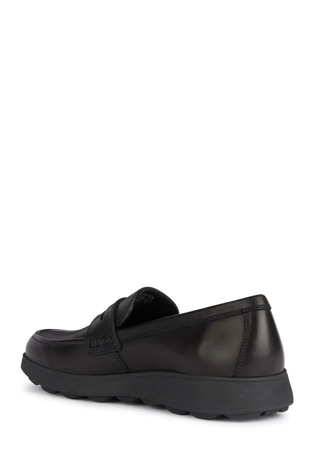 Geox Erkek Siyah Spherica Ec10 Deri Casual Loafer - Image 4