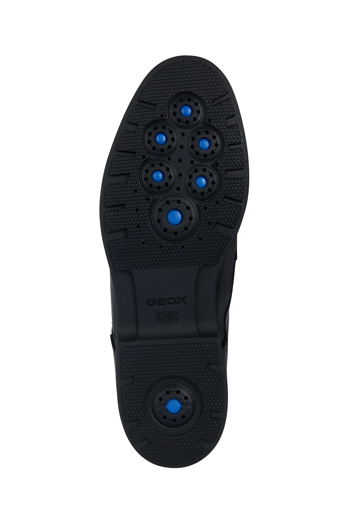 Geox Erkek Siyah Spherica Ec11 Wide Bağcıklı Deri Casual Ayakkabı - Image 6