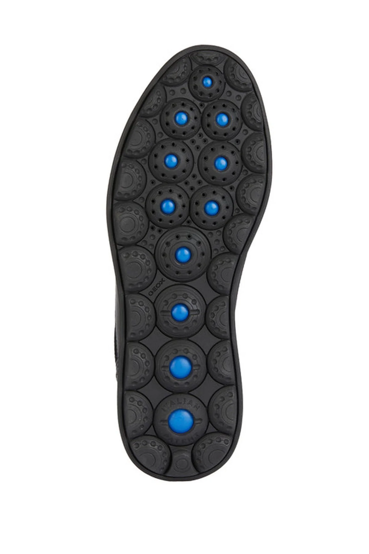 Geox Erkek Siyah Spherica Ec12 Bağcıklı Deri Casual Sneaker - Image 6