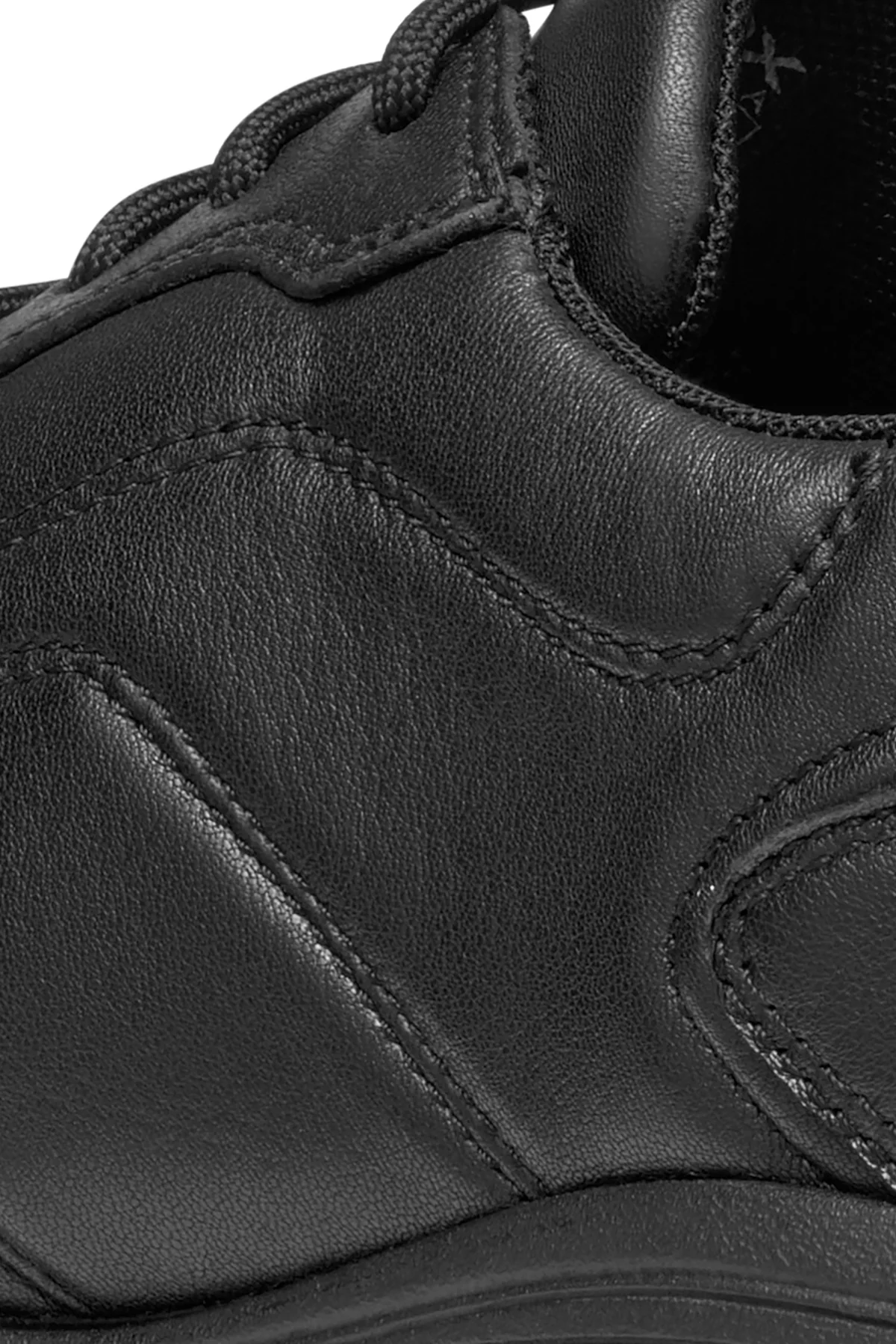 Geox Erkek Siyah Spherica Ec2 Bağcıklı Deri Sneaker - Image 11
