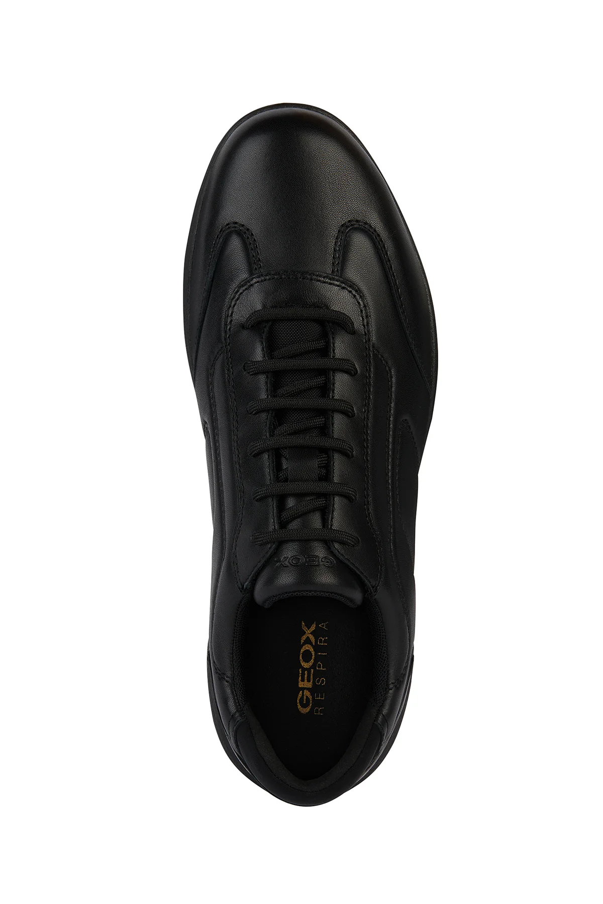 Geox Erkek Siyah Spherica Ec2 Bağcıklı Deri Sneaker - Image 9