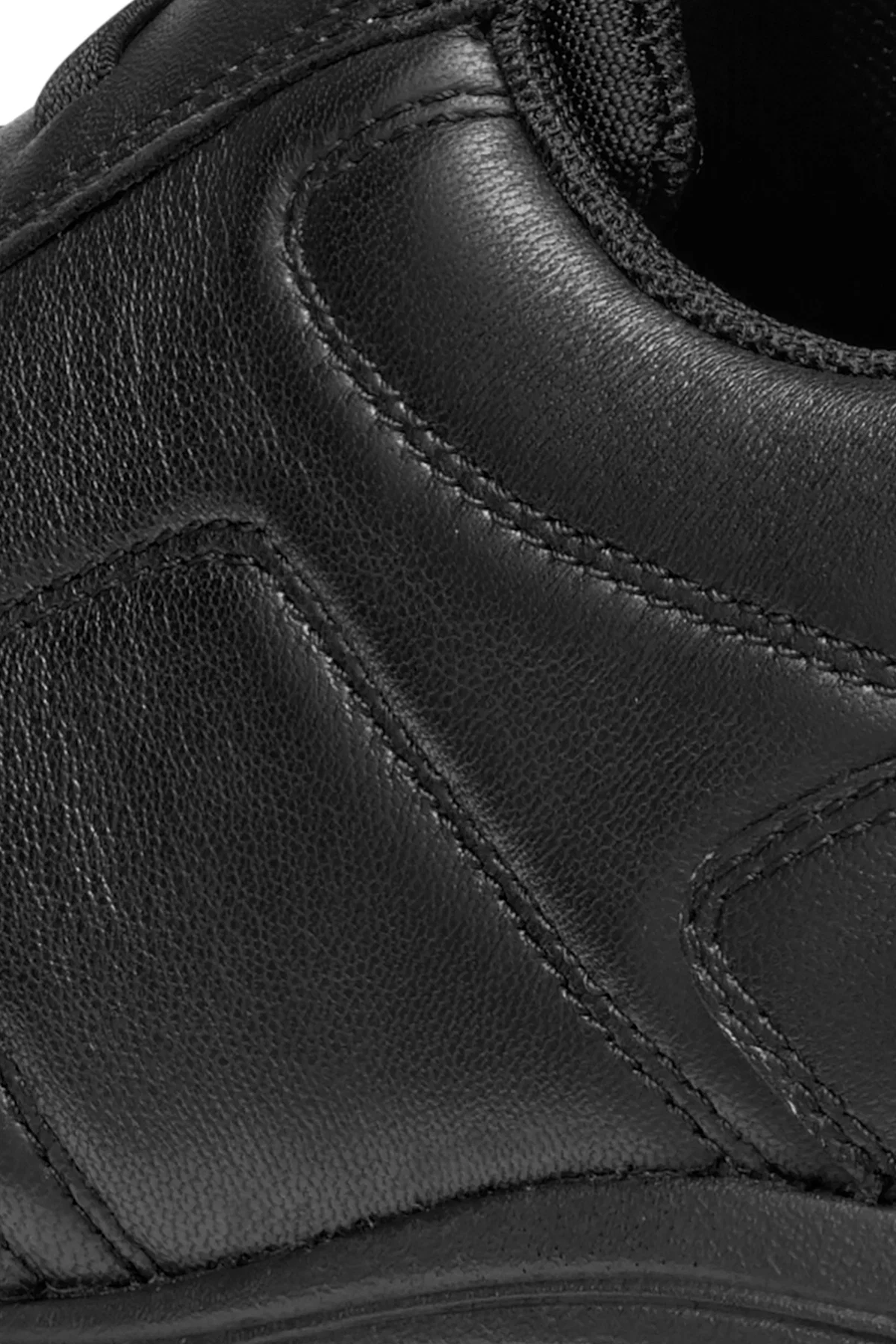 Geox Erkek Siyah Spherica Ec2 Bağcıklı Deri Sneaker - Image 11