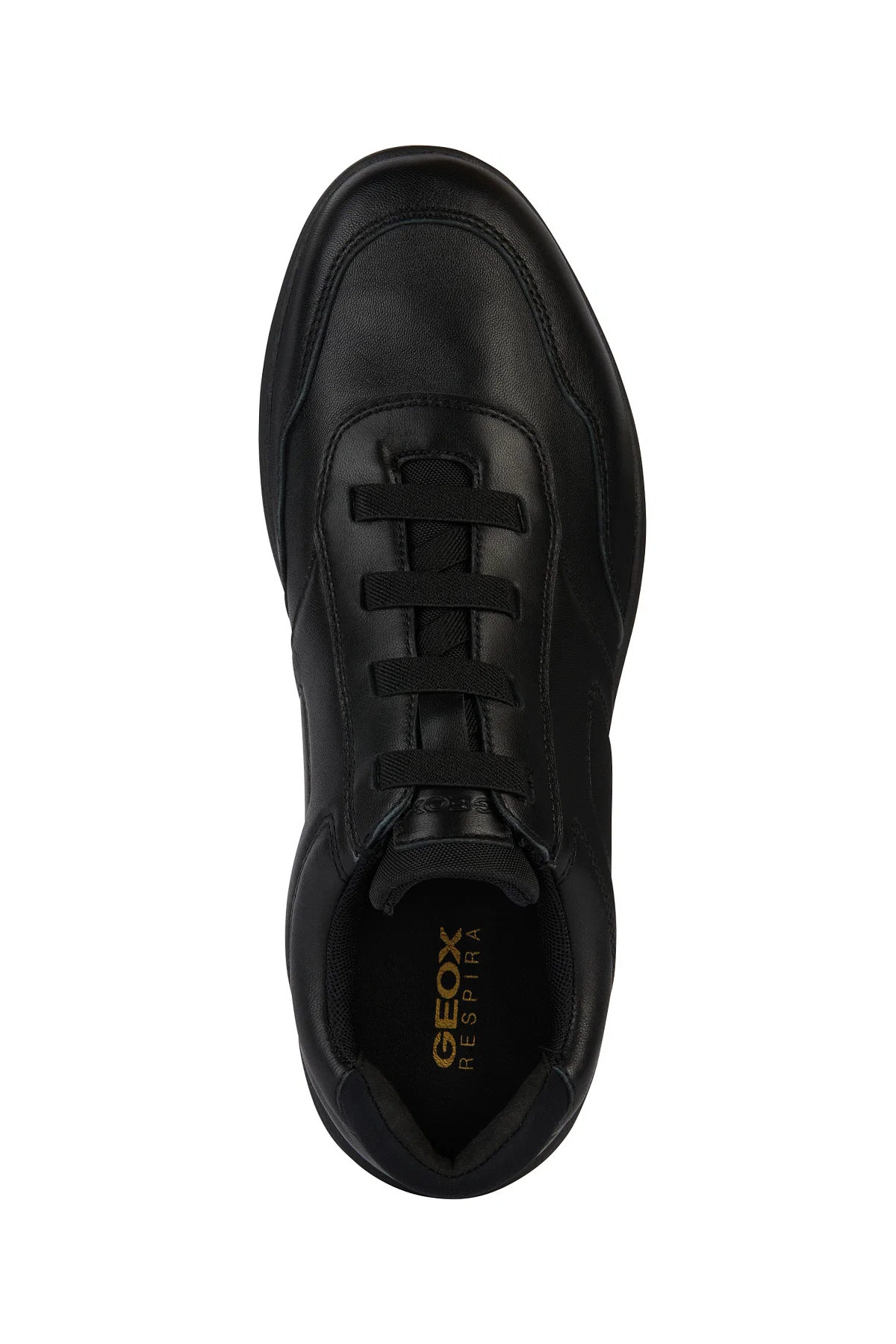 Geox Erkek Siyah Spherica Ec2 Bağcıklı Deri Sneaker - Image 9