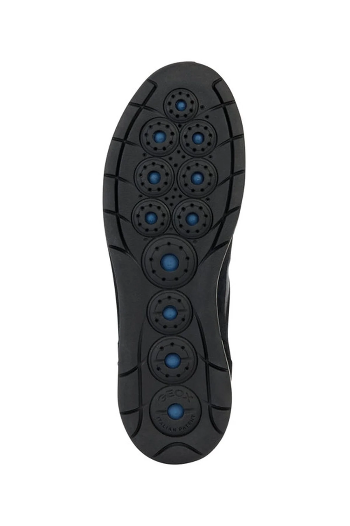 Geox Erkek Siyah Spherica Ec3 Bağcıklı Deri Sneaker - Image 6