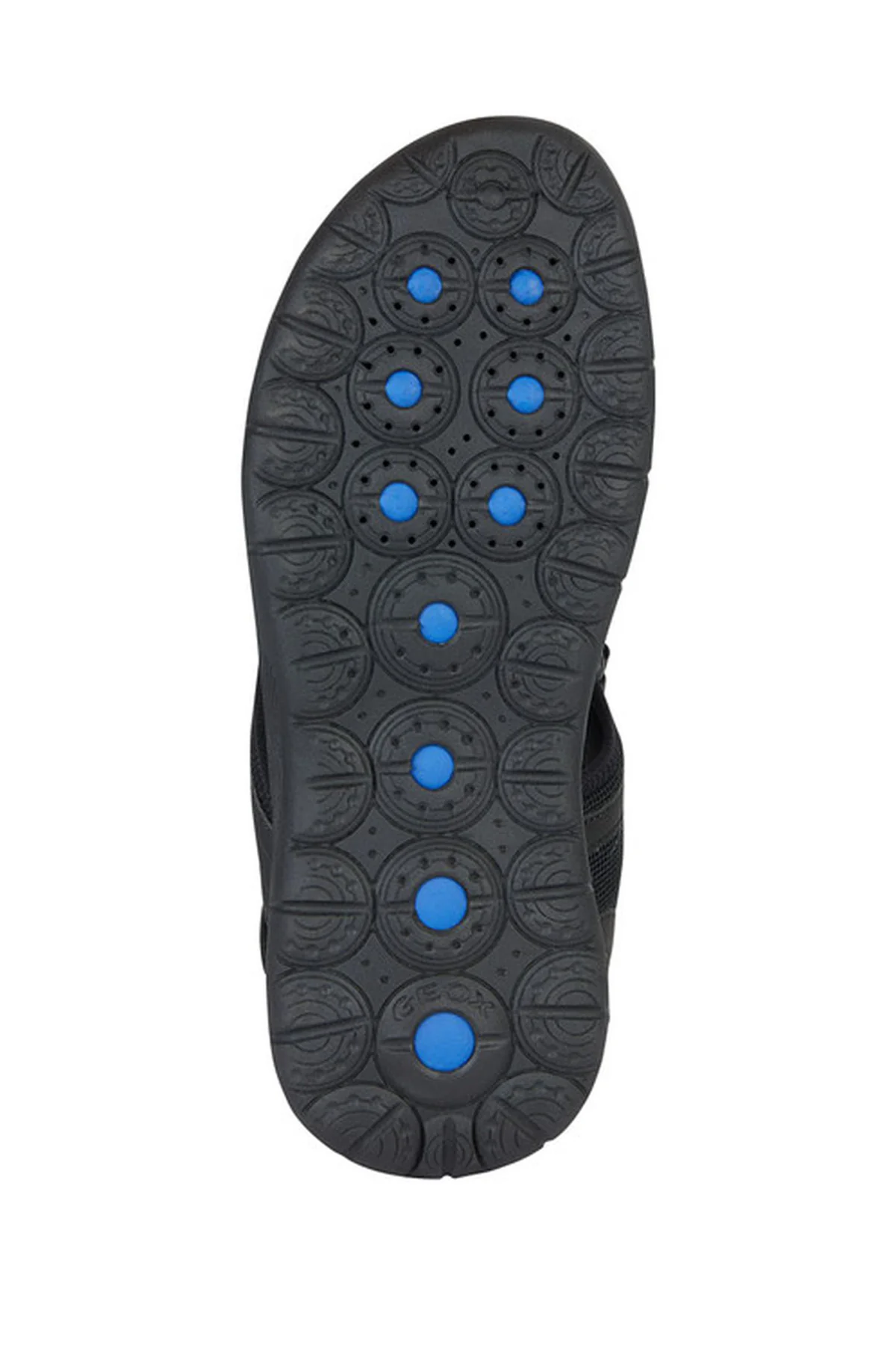 Geox Erkek Siyah Spherica Ec5 Bilekten Bantlı Süet Deri Sandalet - Image 6