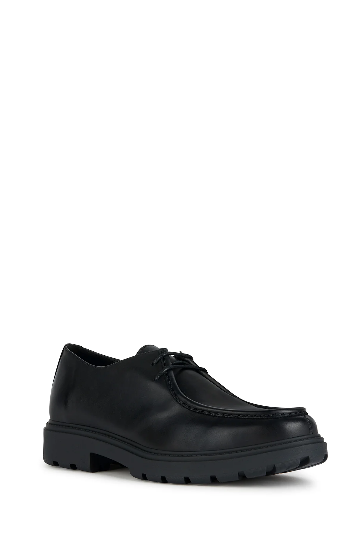 Geox Erkek Siyah Spherica Ec7 Deri Casual Ayakkabı - Image 3