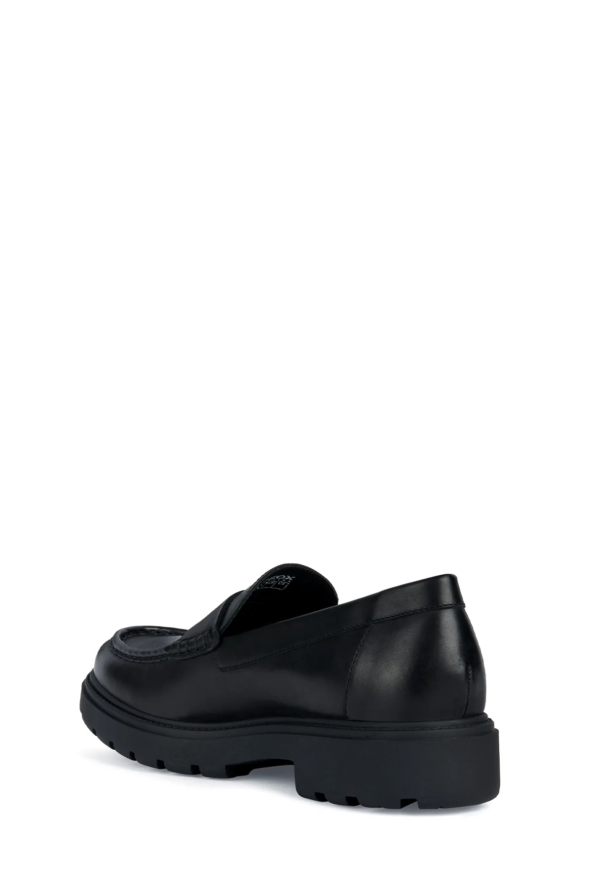 Geox Erkek Siyah Spherica Ec7 Deri Klasik Loafer - Image 2