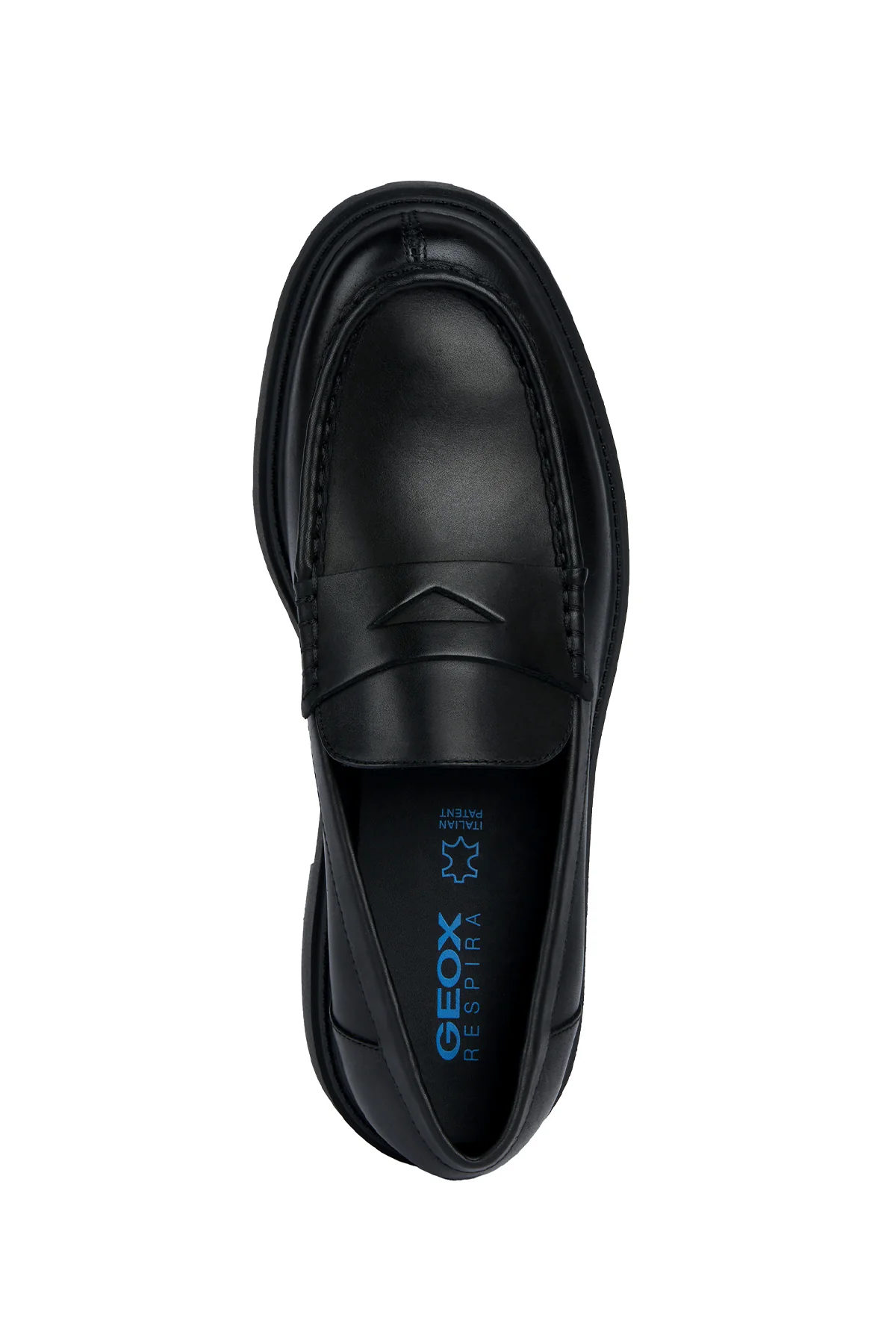Geox Erkek Siyah Spherica Ec7 Deri Klasik Loafer - Image 5