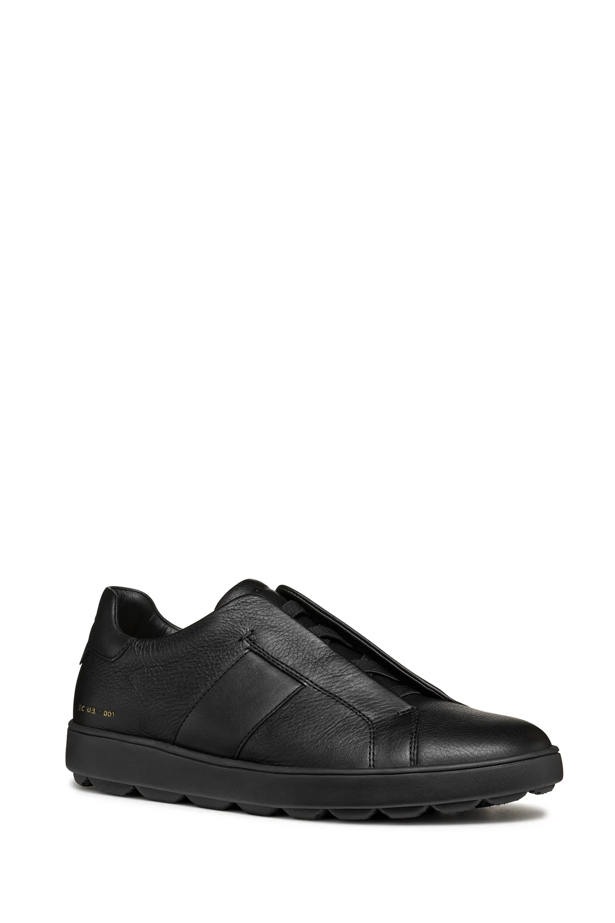 Geox Erkek Siyah Spherica Ecub-1 Deri Sneaker - Image 3