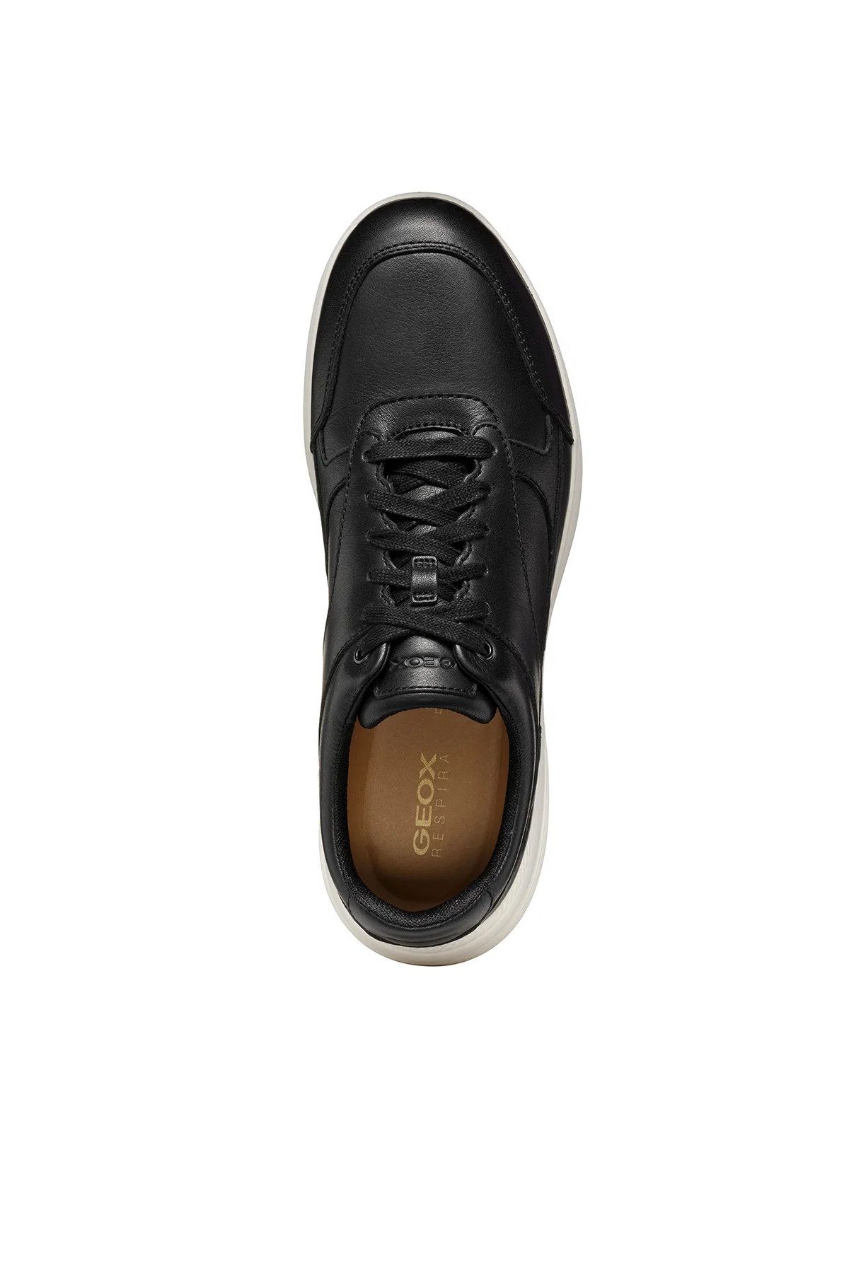 Geox Erkek Siyah Spherica Ecub-3 Bağcıklı Deri Sneaker - Image 5