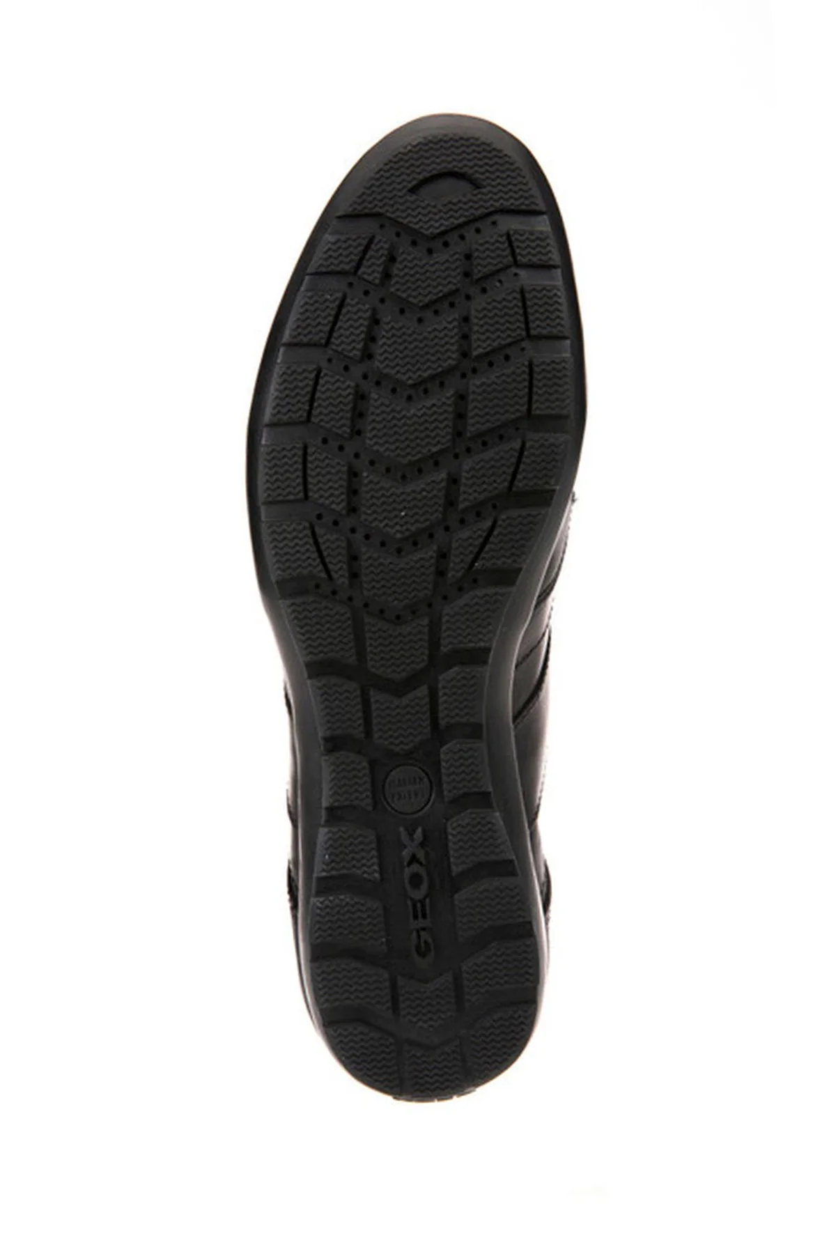 Geox Erkek Siyah Symbol Abx Bağcıklı Deri Casual Ayakkabı - Image 6