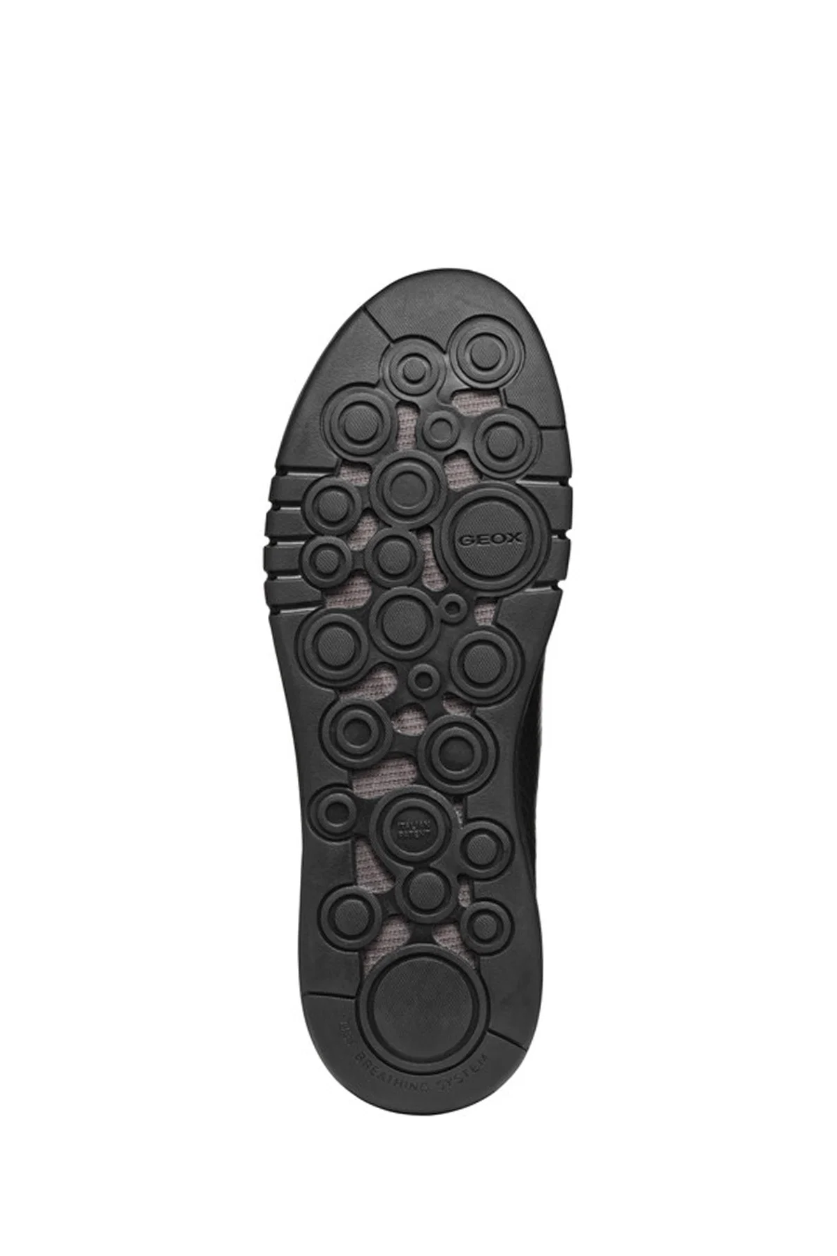 Geox Erkek Siyah U Aerantis A - Tumb Bağcıklı Deri Sneaker - Image 10