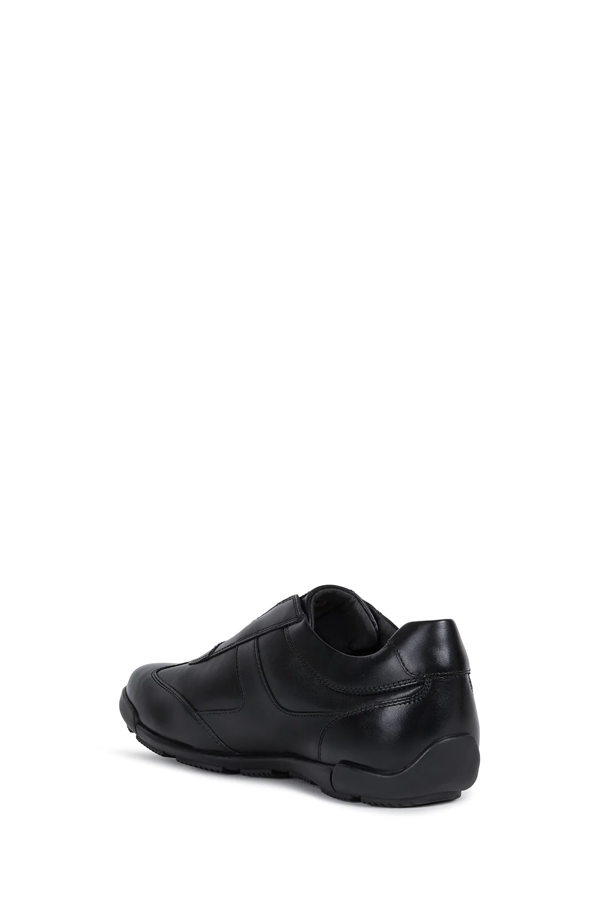 Geox Erkek Siyah U Edgeware B Deri Sneaker - Image 4
