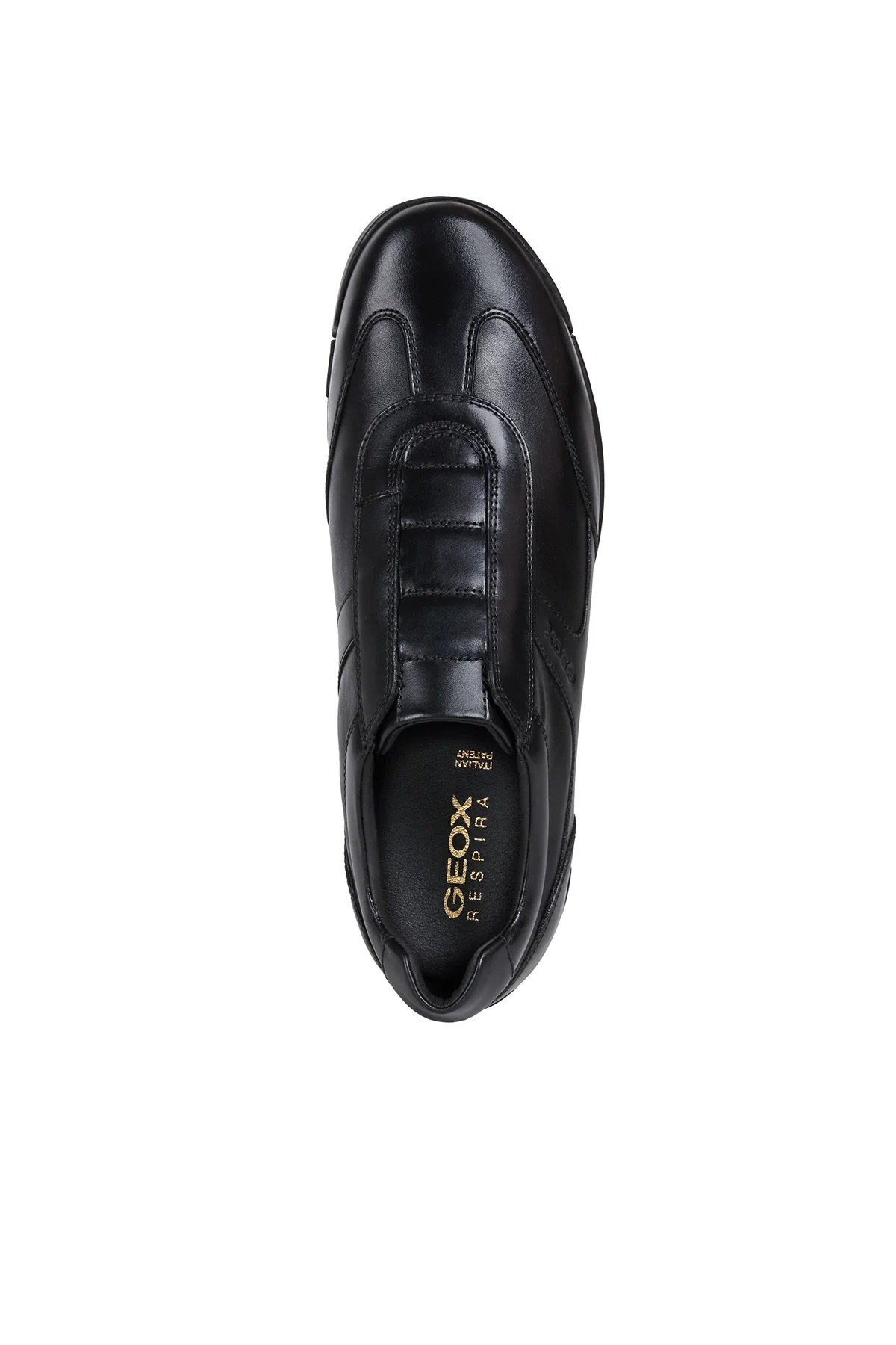 Geox Erkek Siyah U Edgeware B Deri Sneaker - Image 6