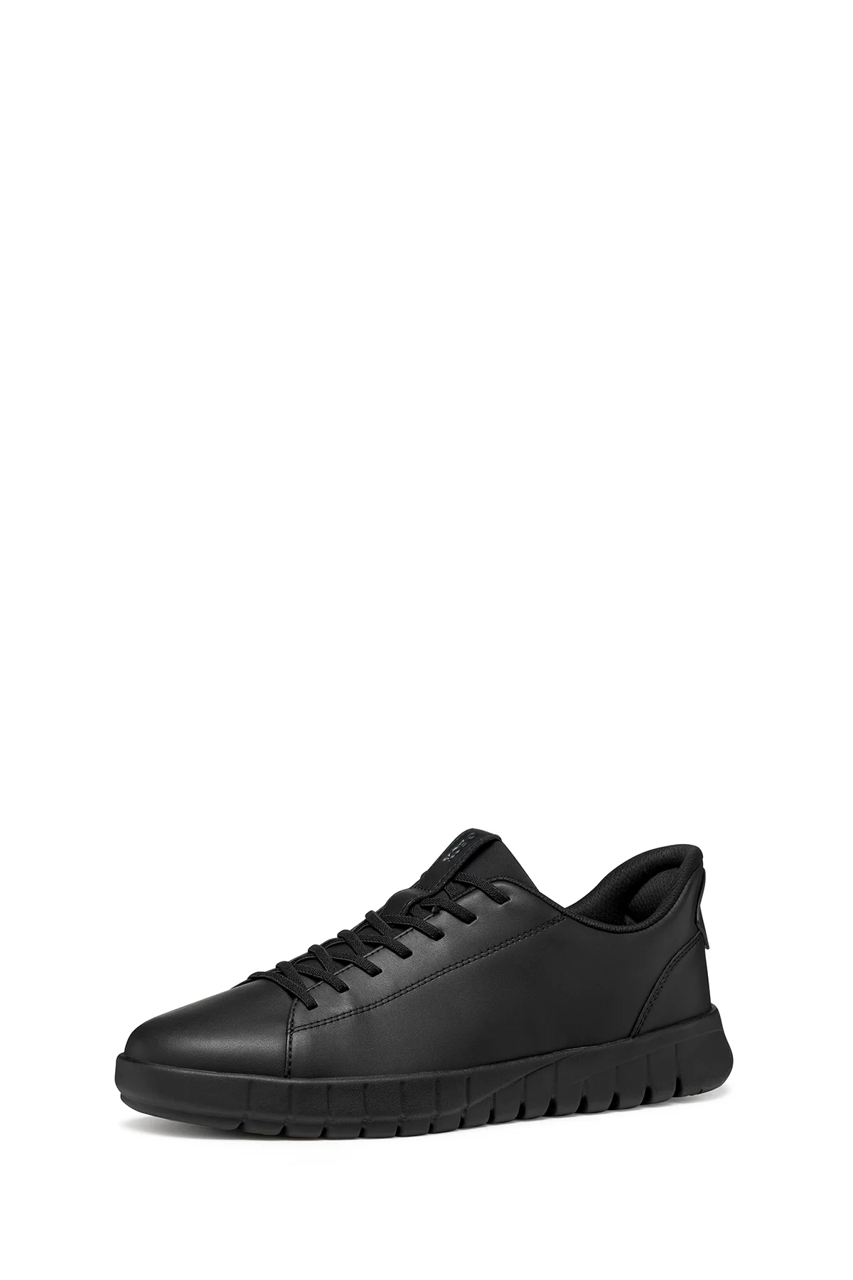 Geox Erkek Siyah U Flextrıde Plus Bağcıklı Deri Sneaker - Image 4