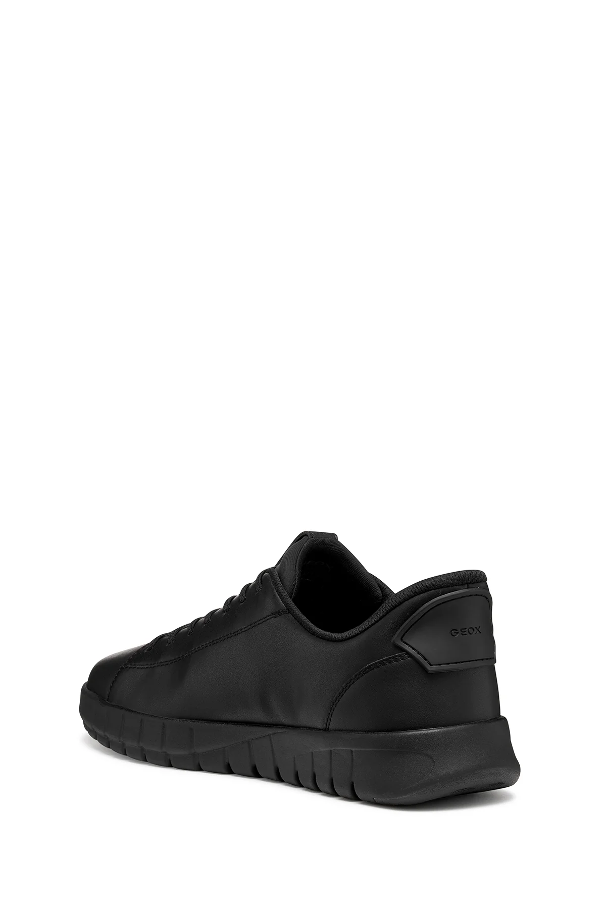 Geox Erkek Siyah U Flextrıde Plus Bağcıklı Deri Sneaker - Image 7