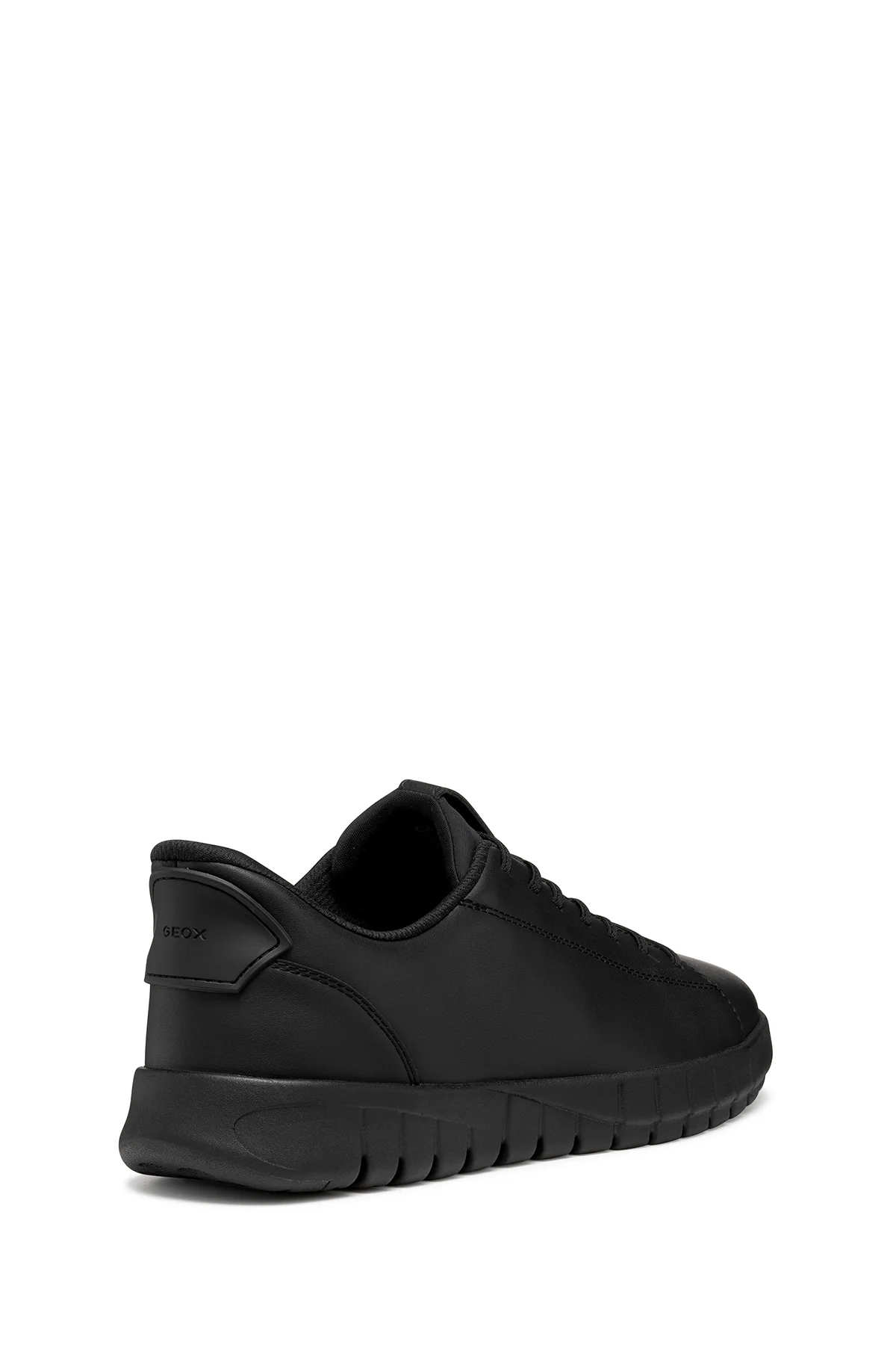 Geox Erkek Siyah U Flextrıde Plus Bağcıklı Deri Sneaker - Image 8