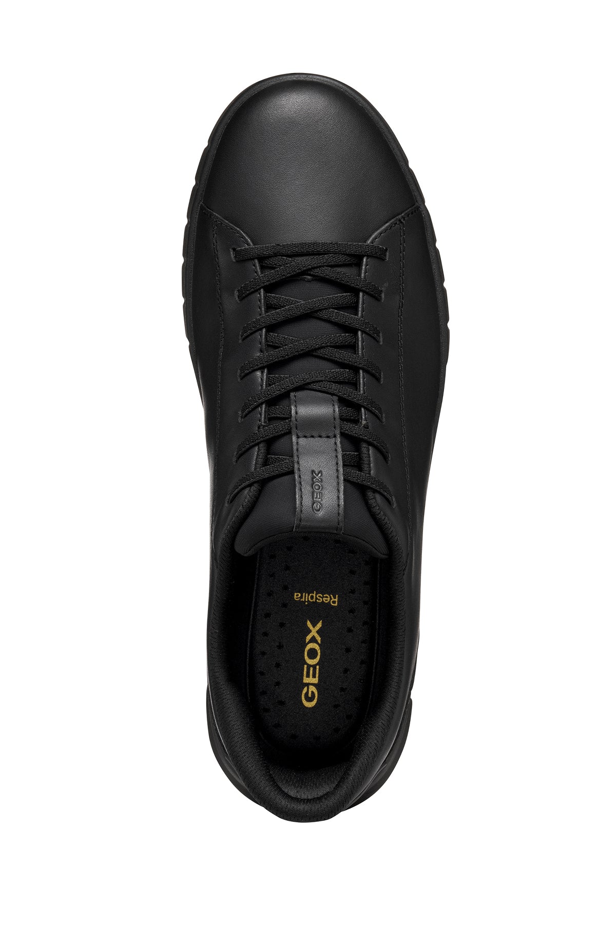 Geox Erkek Siyah U Flextrıde Plus Bağcıklı Deri Sneaker - Image 9