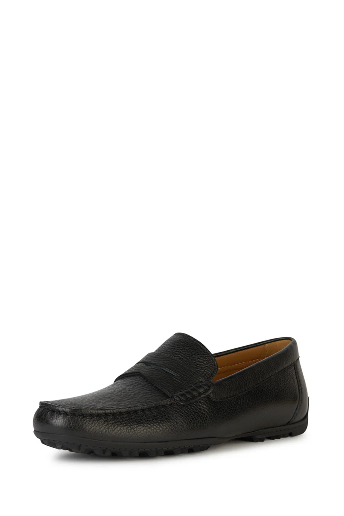 Geox Erkek Siyah U Kosmopolis + Grip B - Tum Deri Casual Loafer - Image 2