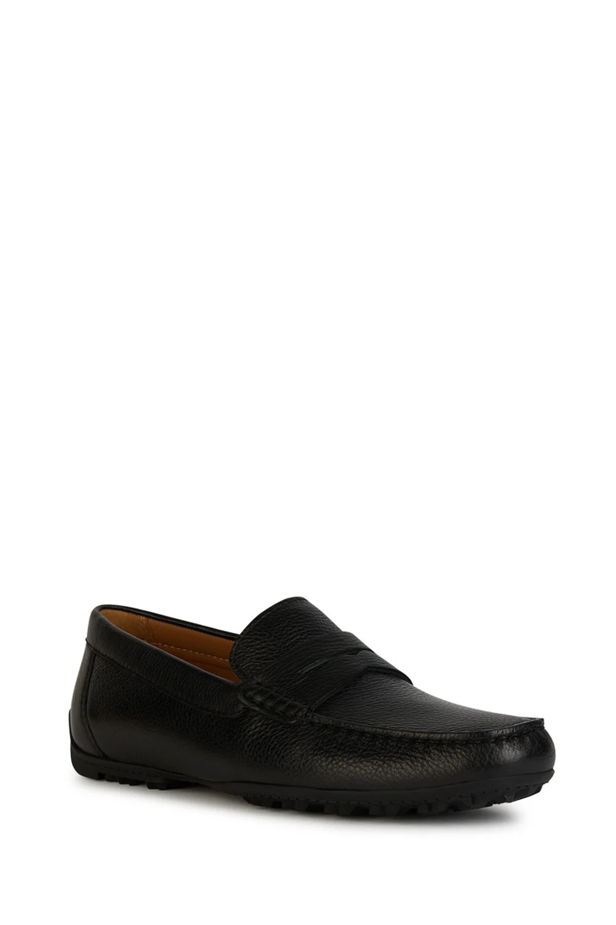 Geox Erkek Siyah U Kosmopolis + Grip B - Tum Deri Casual Loafer - Image 3