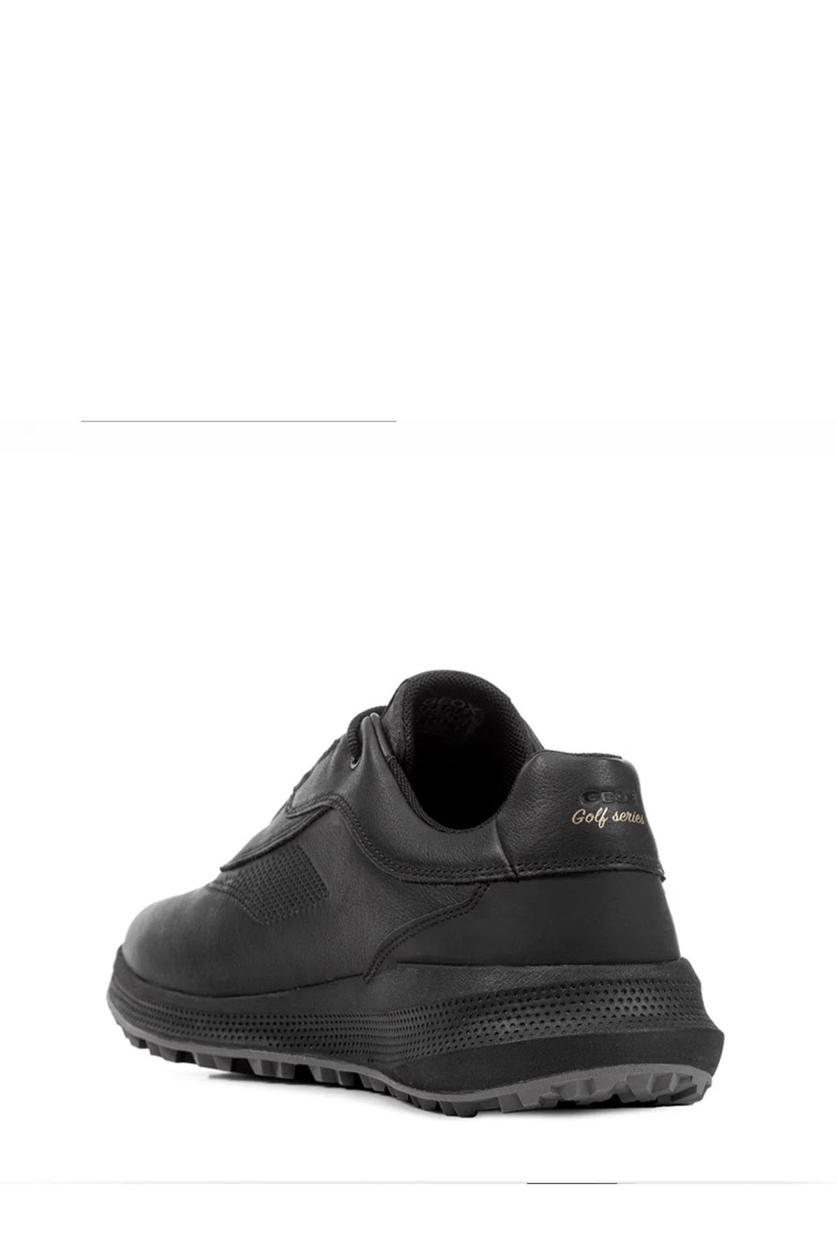 Geox Erkek Siyah U PG1X ABX Bağcıklı Deri Sneaker - Image 3