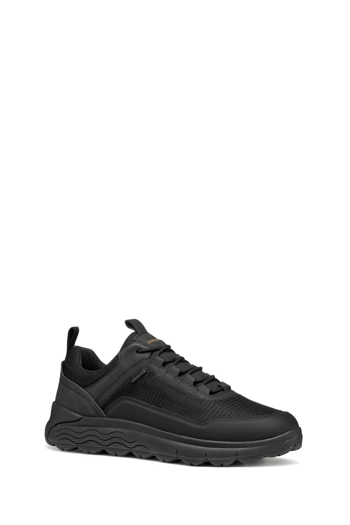 Geox Erkek Siyah U Spherıca 4X4 B Abx A - Text+ Bağcıklı Kalın Tabanlı Kumaş Sneaker - Image 6