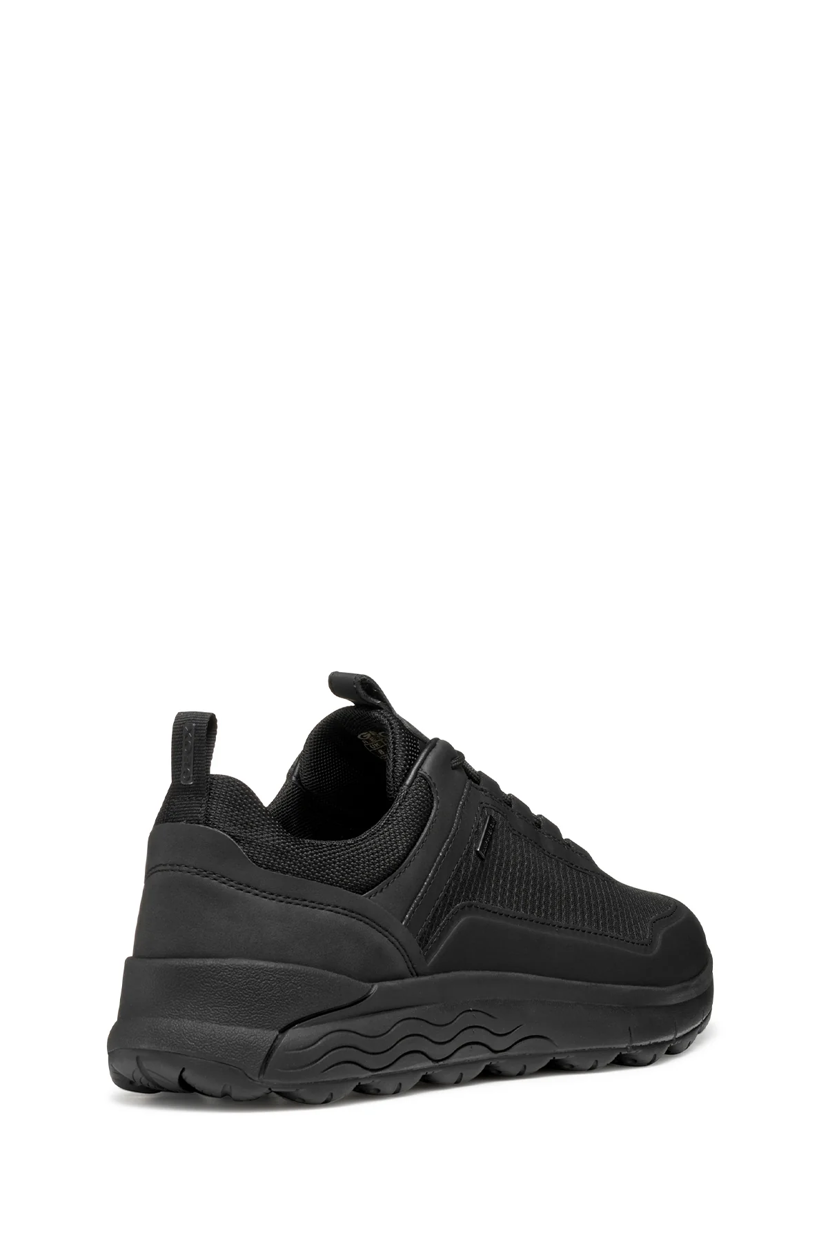 Geox Erkek Siyah U Spherıca 4X4 B Abx A - Text+ Bağcıklı Kalın Tabanlı Kumaş Sneaker - Image 8