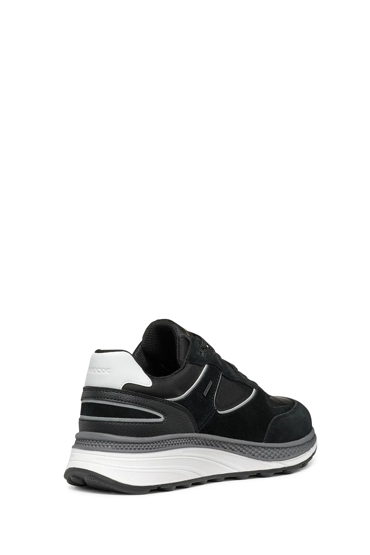 Geox Erkek Siyah U Spherica Actif X1 Bağcıklı Waterproof Deri Sneaker - Image 5