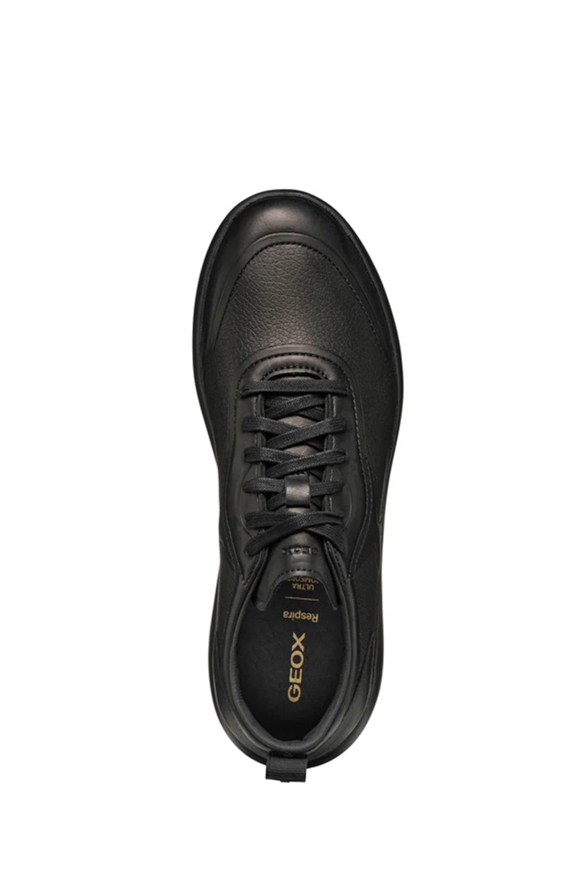 Geox Erkek Siyah U Xtors B - Print.Lea + Smo.Lea Bağcıklı Deri Sneaker - Image 5