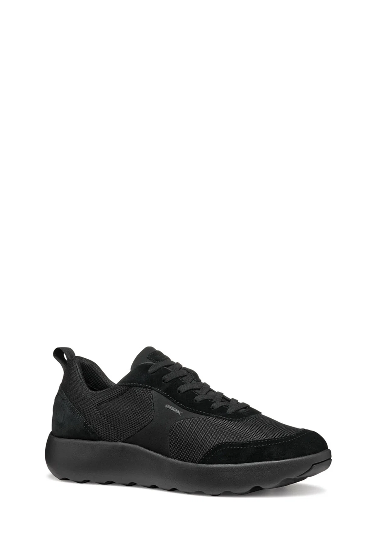 Geox Erkek Siyah U Xtors D -Mesh + Suede Bağcıklı Deri Sneaker - Image 3