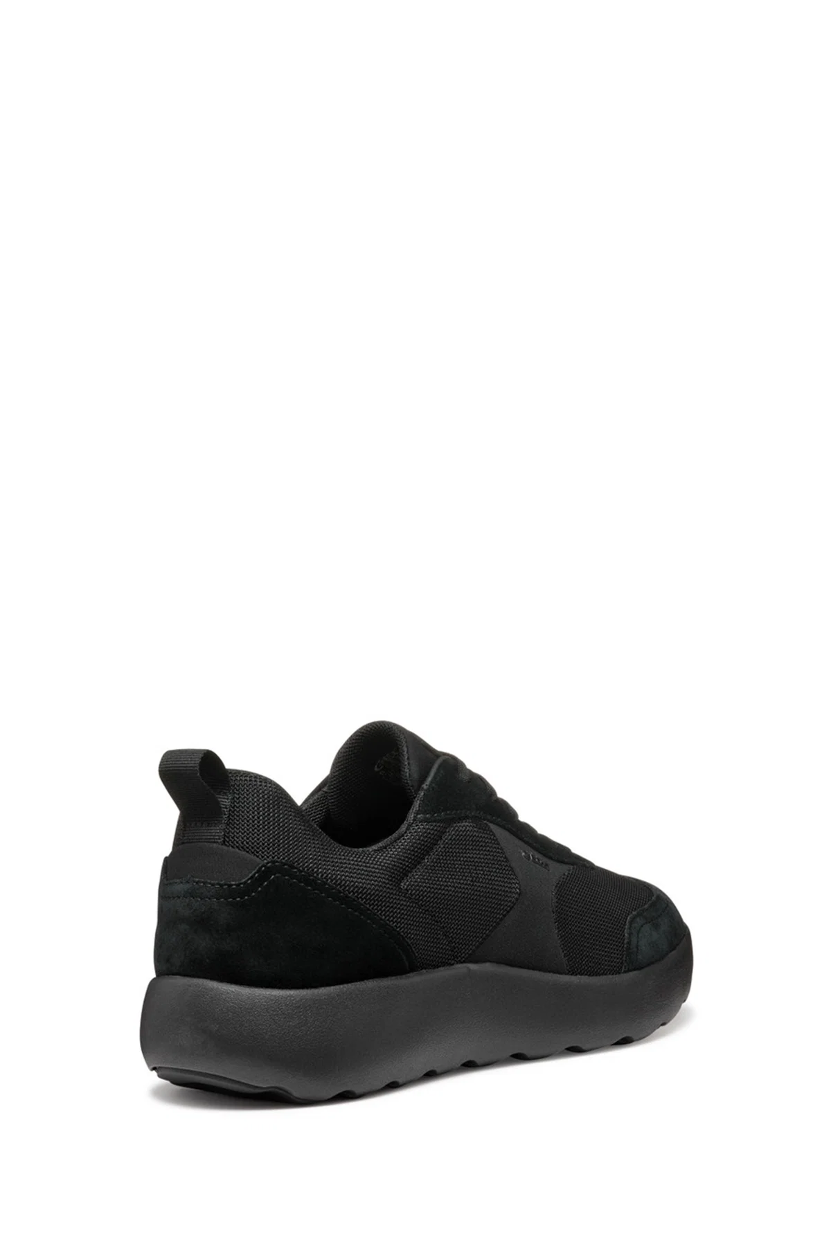 Geox Erkek Siyah U Xtors D -Mesh + Suede Bağcıklı Deri Sneaker - Image 4