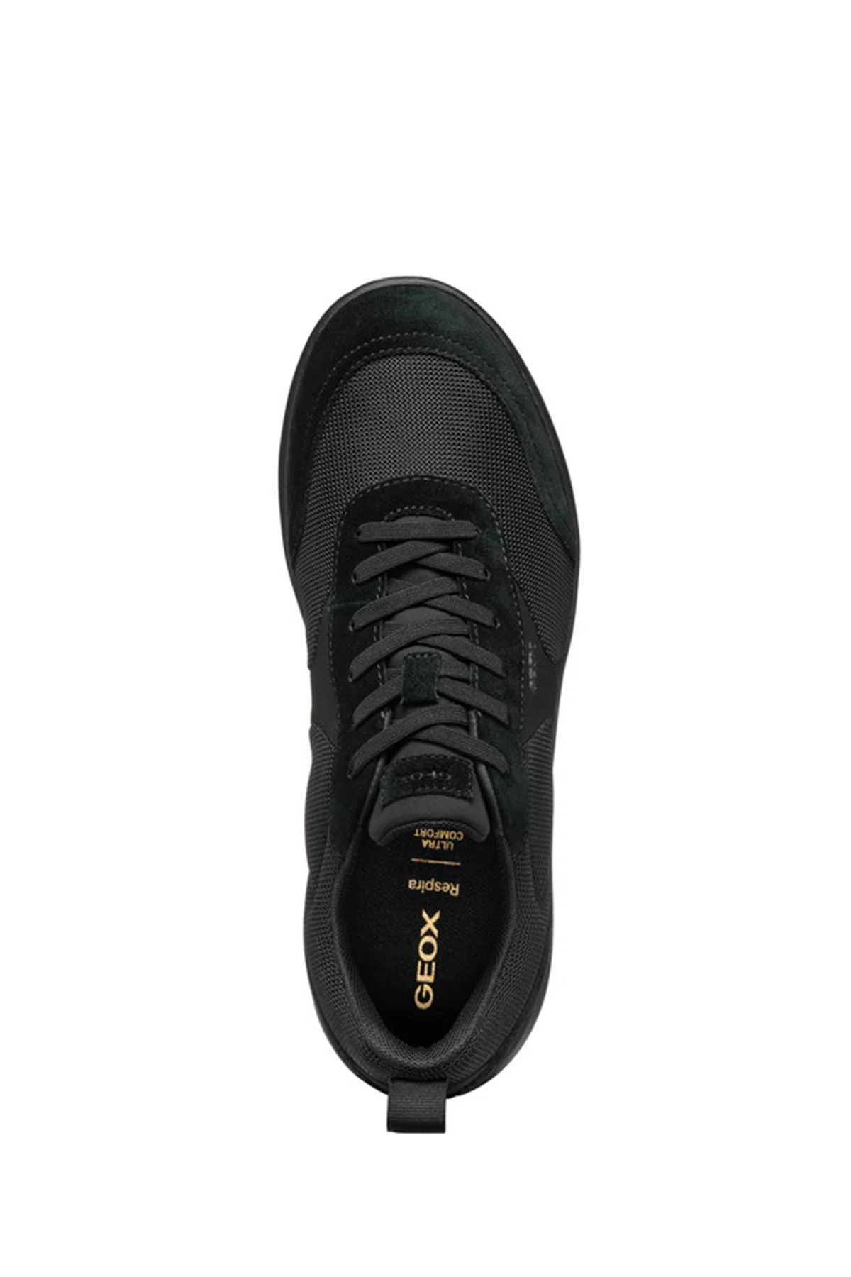 Geox Erkek Siyah U Xtors D -Mesh + Suede Bağcıklı Deri Sneaker - Image 5