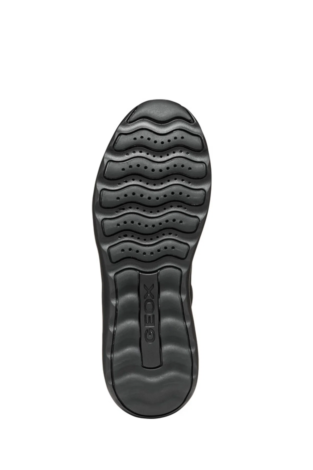 Geox Erkek Siyah U Xtors D -Mesh + Suede Bağcıklı Deri Sneaker - Image 6