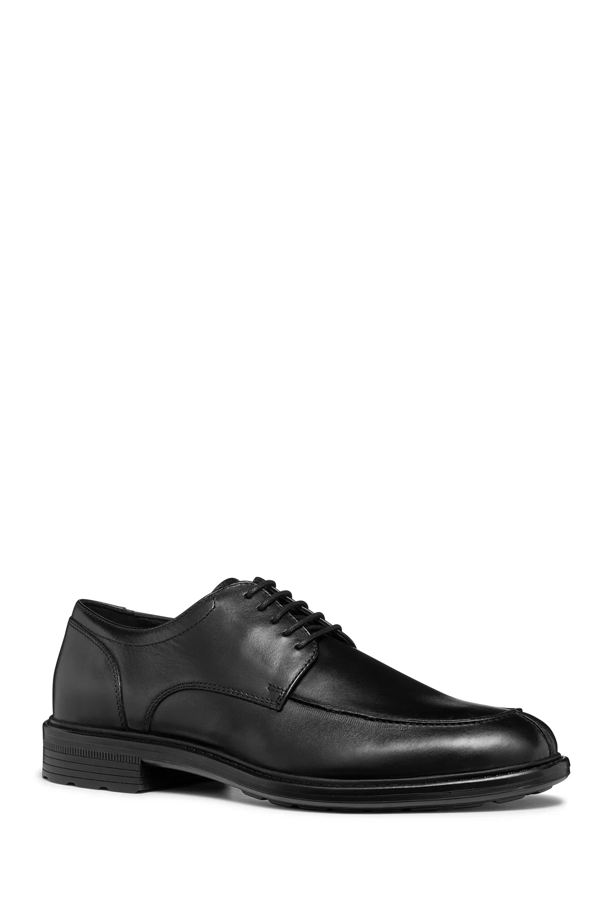 Geox Erkek Siyah Walk Pleasure  Bağcıklı Deri Casual Ayakkabı - Image 3