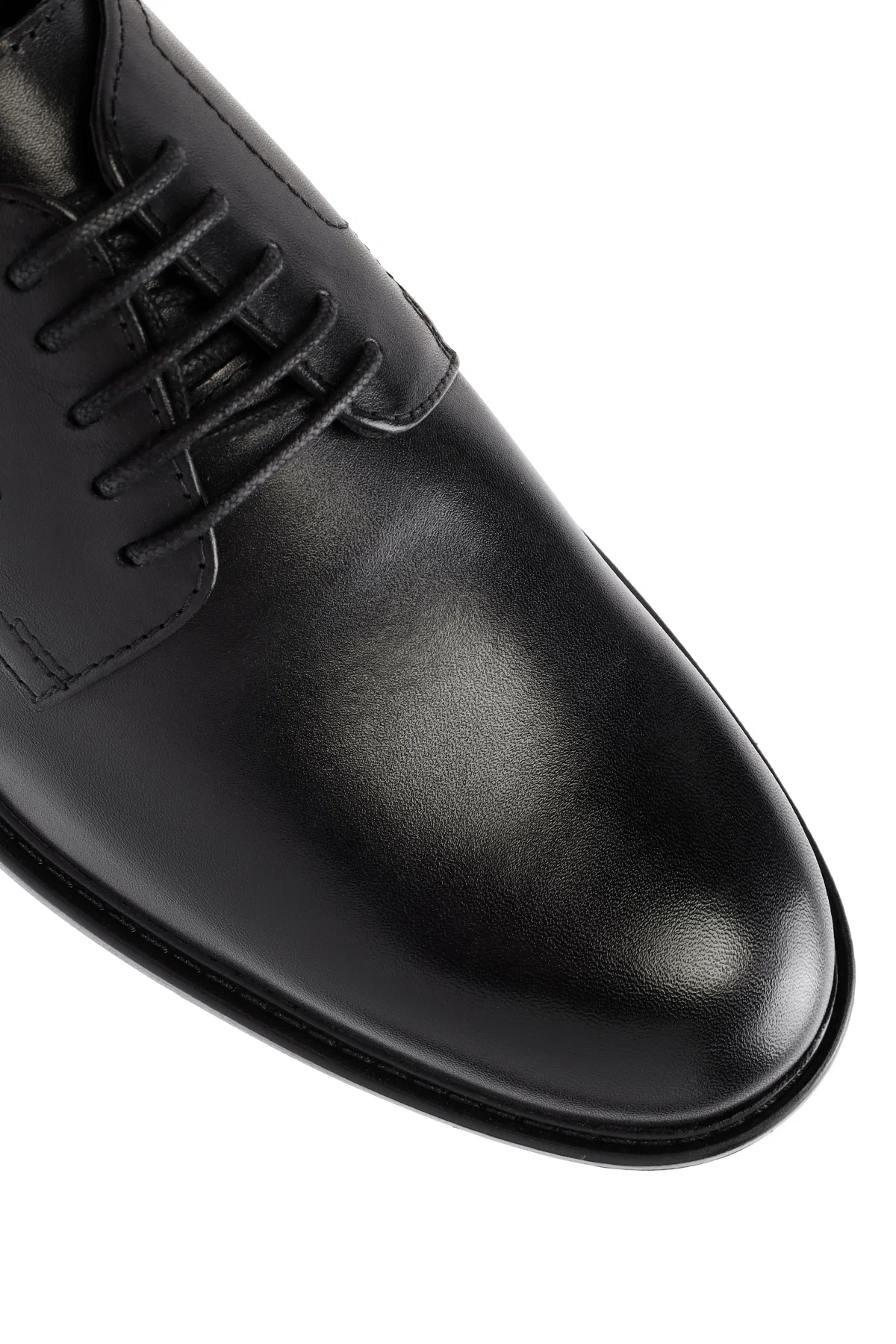 Geox Erkek Siyah Walk Pleasure Bağcıklı Deri Klasik Ayakkabı - Image 9