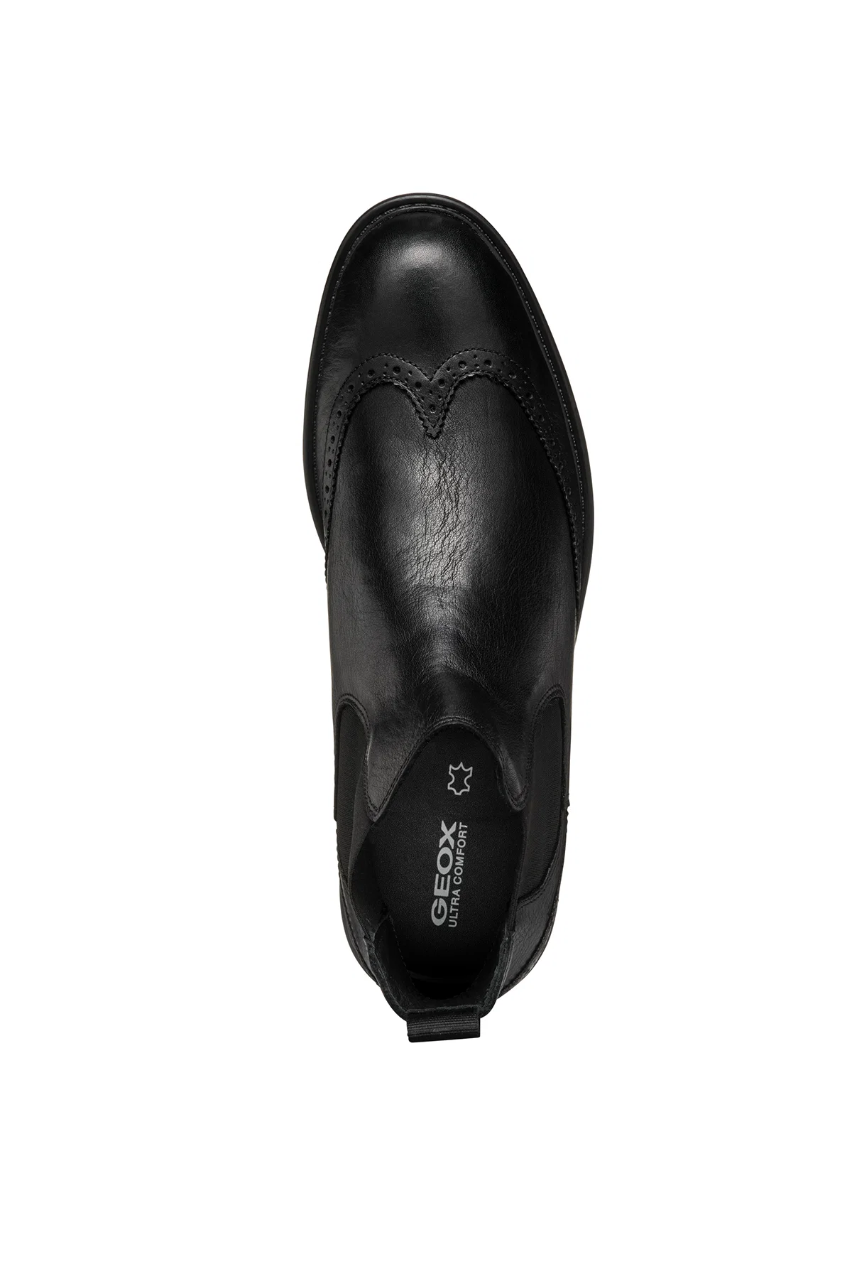 Geox Erkek Siyah Walk Pleasure C Deri Chelsea Bot - Image 5