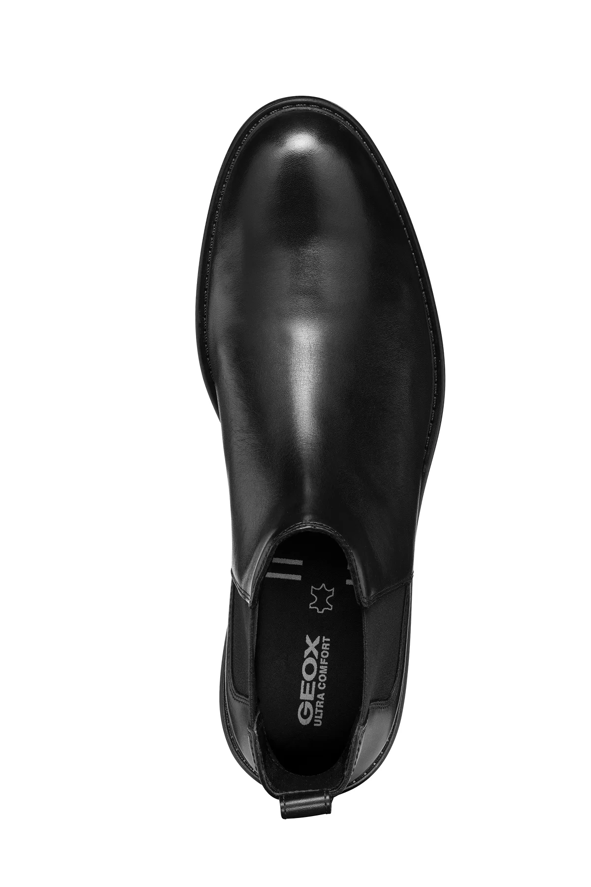 Geox Erkek Siyah Walk Pleasure Deri Chelsea Bot - Image 5