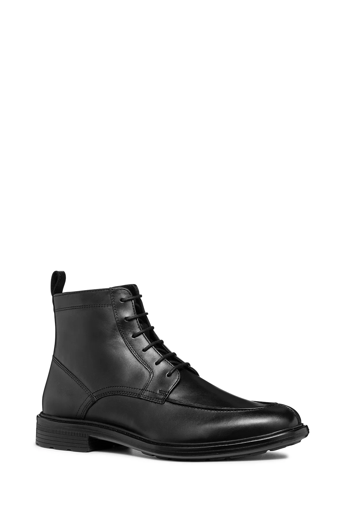 Geox Erkek Siyah Walk Pleasure  Fermuarlı Deri Casual Bot - Image 3